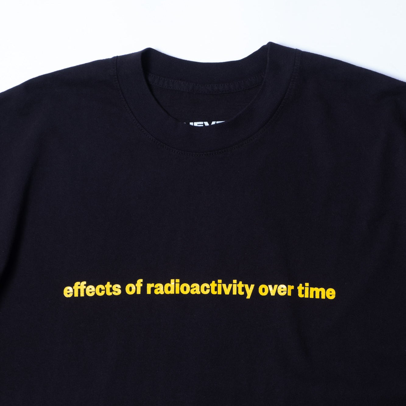 Never Never Radioactivity Tee - Black