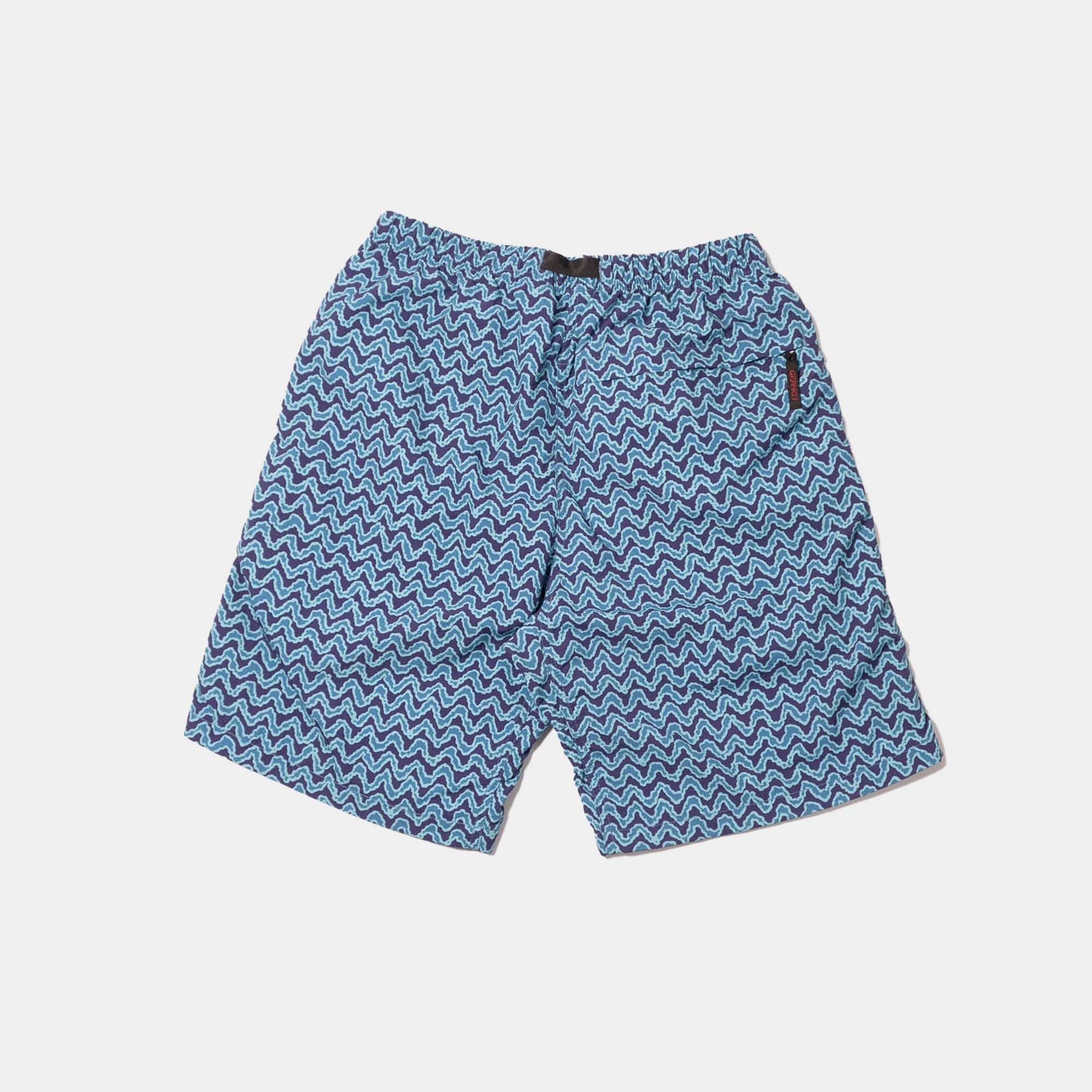 Gramicci Nylon Packable G-Short - Zig Zag Blue