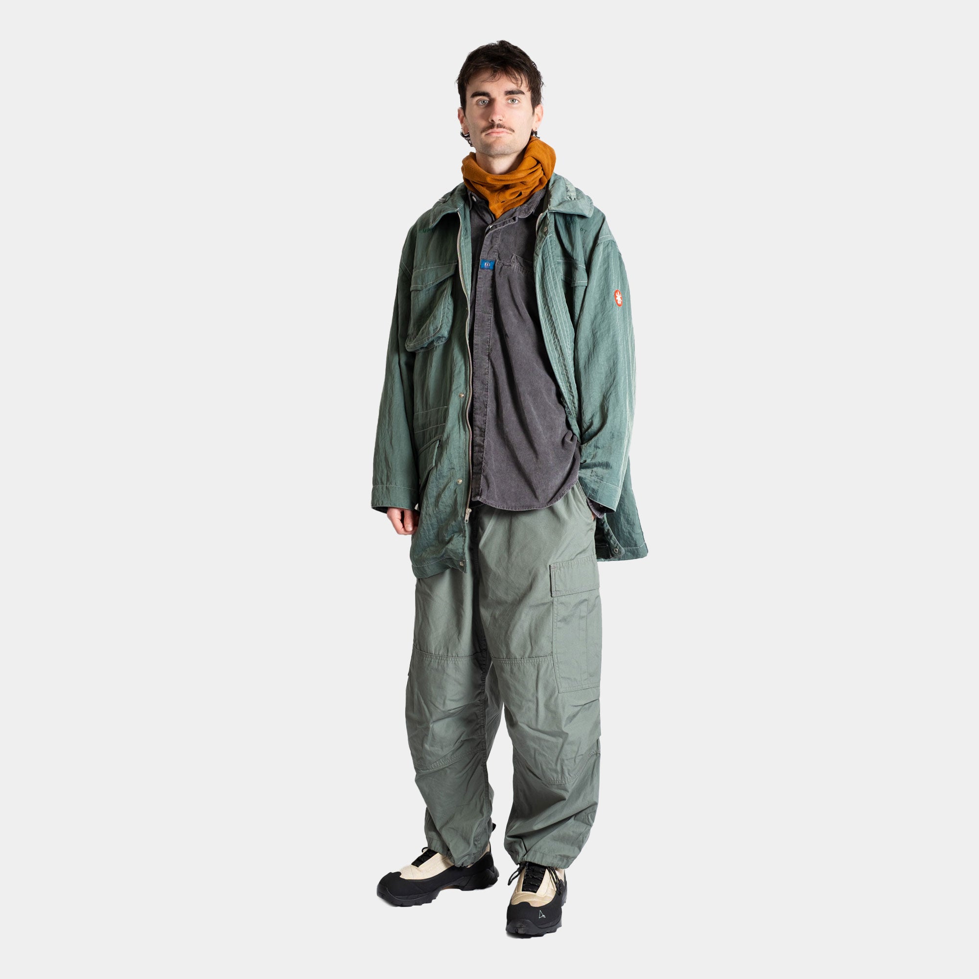 Cav Empt Nylon Field Coat - Green