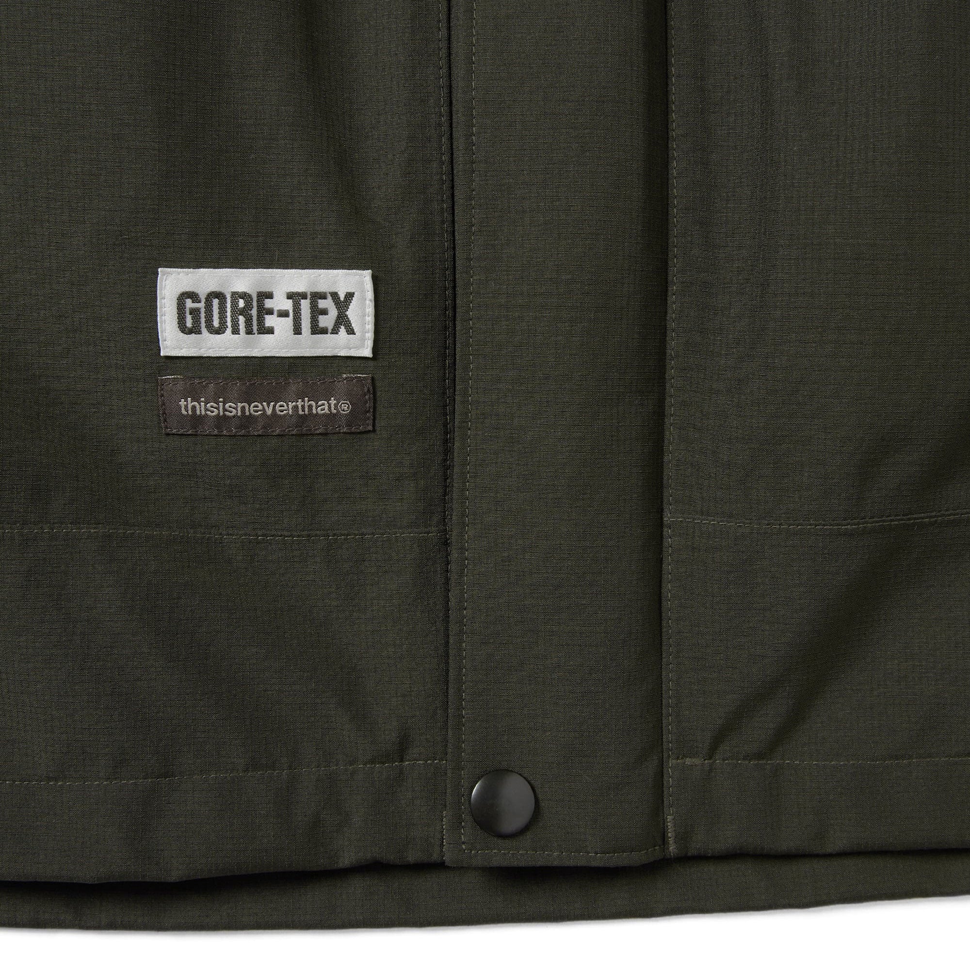 thisisneverthat GORETEX 2L Wet Weather Jacket - Olive