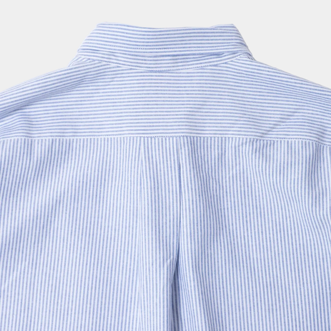 Anglan Double Button Striped Shirt - Blue