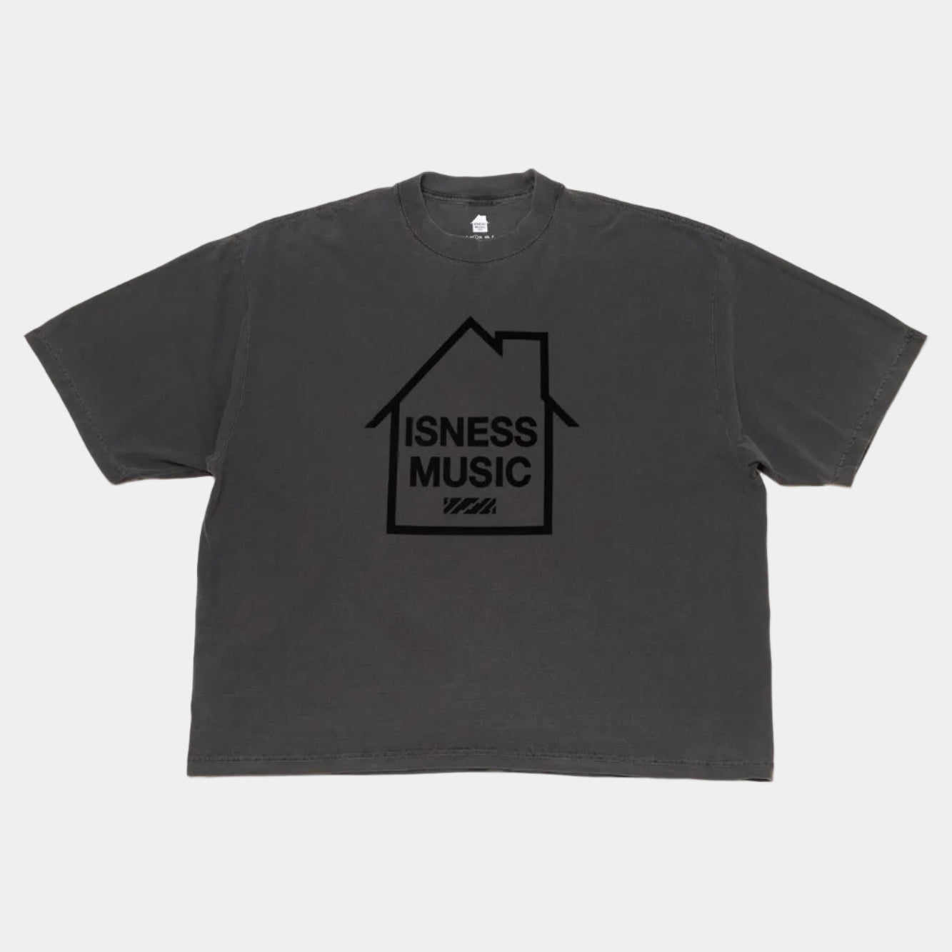 is-ness Logo Tee - Sumi Charcoal