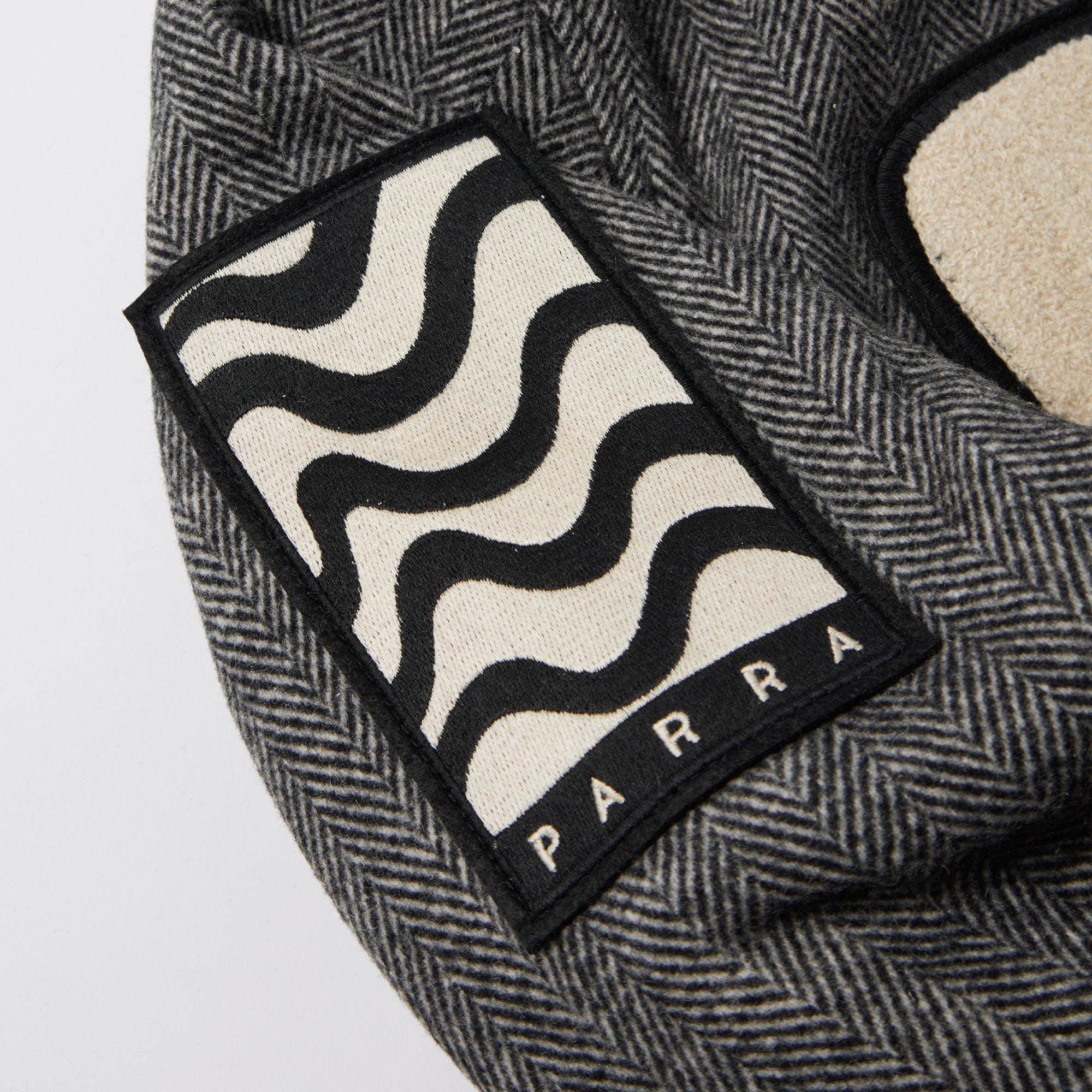 By Parra Rounded PAR Varsity Jacket - Dark Grey