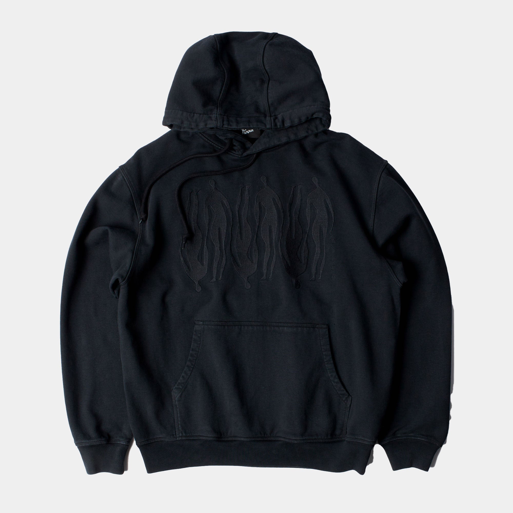 By Parra Connected Guy Hooded Sweatshirt - Black