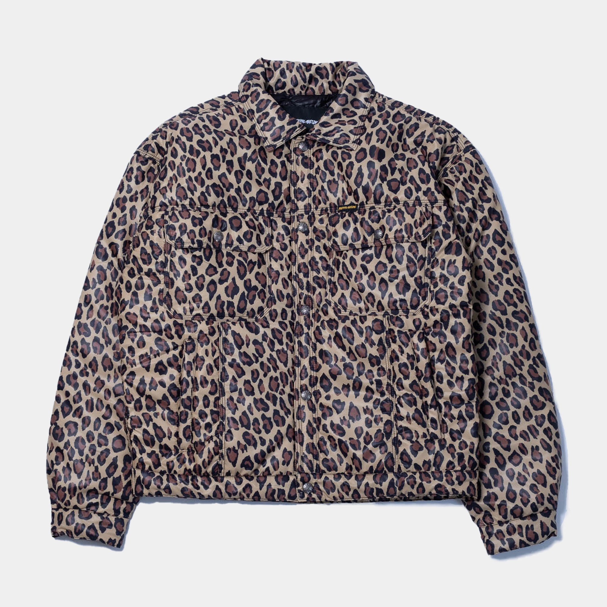 Fucking Awesome Nylon Oversized Trucker - Leopard