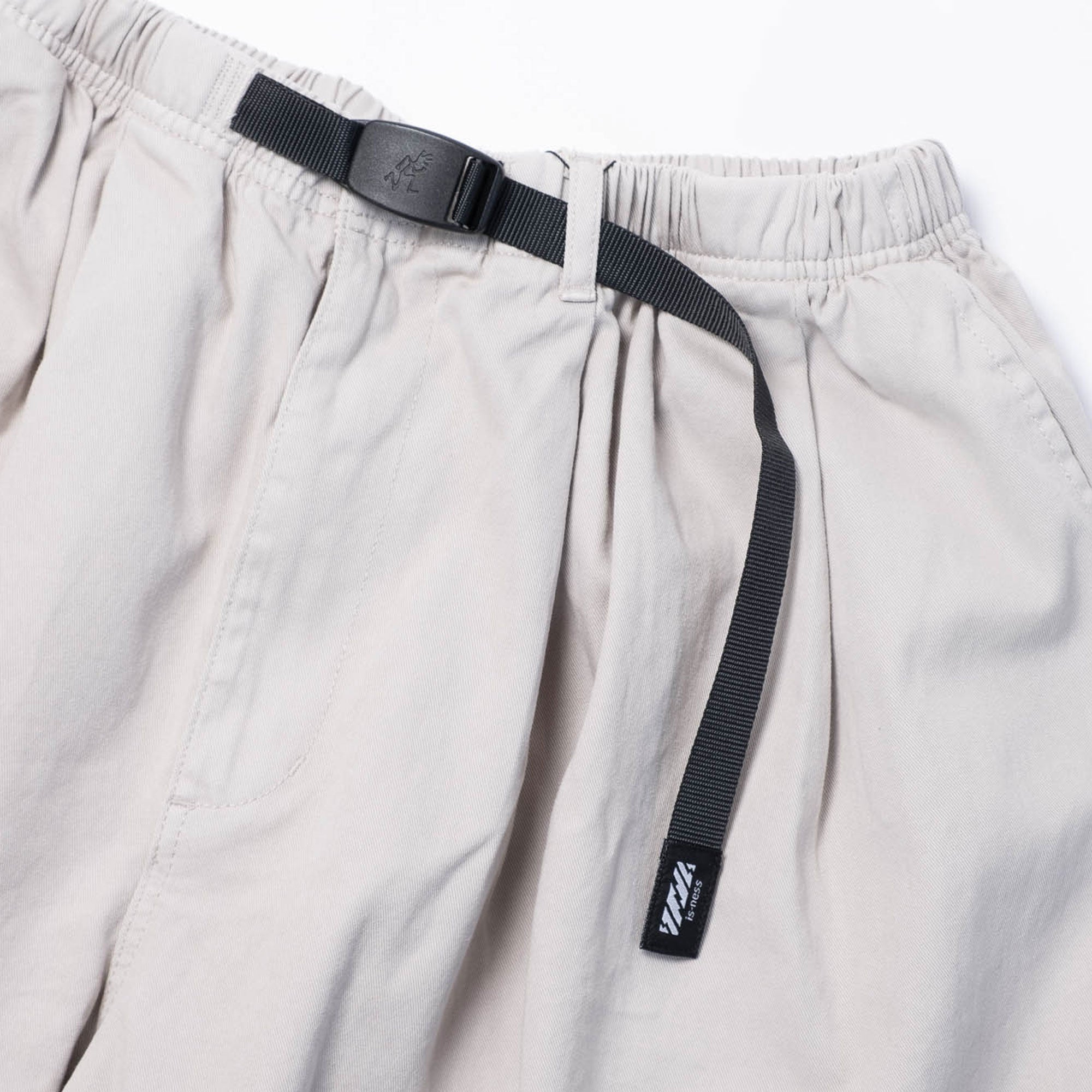 is-ness x Gramicci Balloon EZ Shorts - Greyish Beige