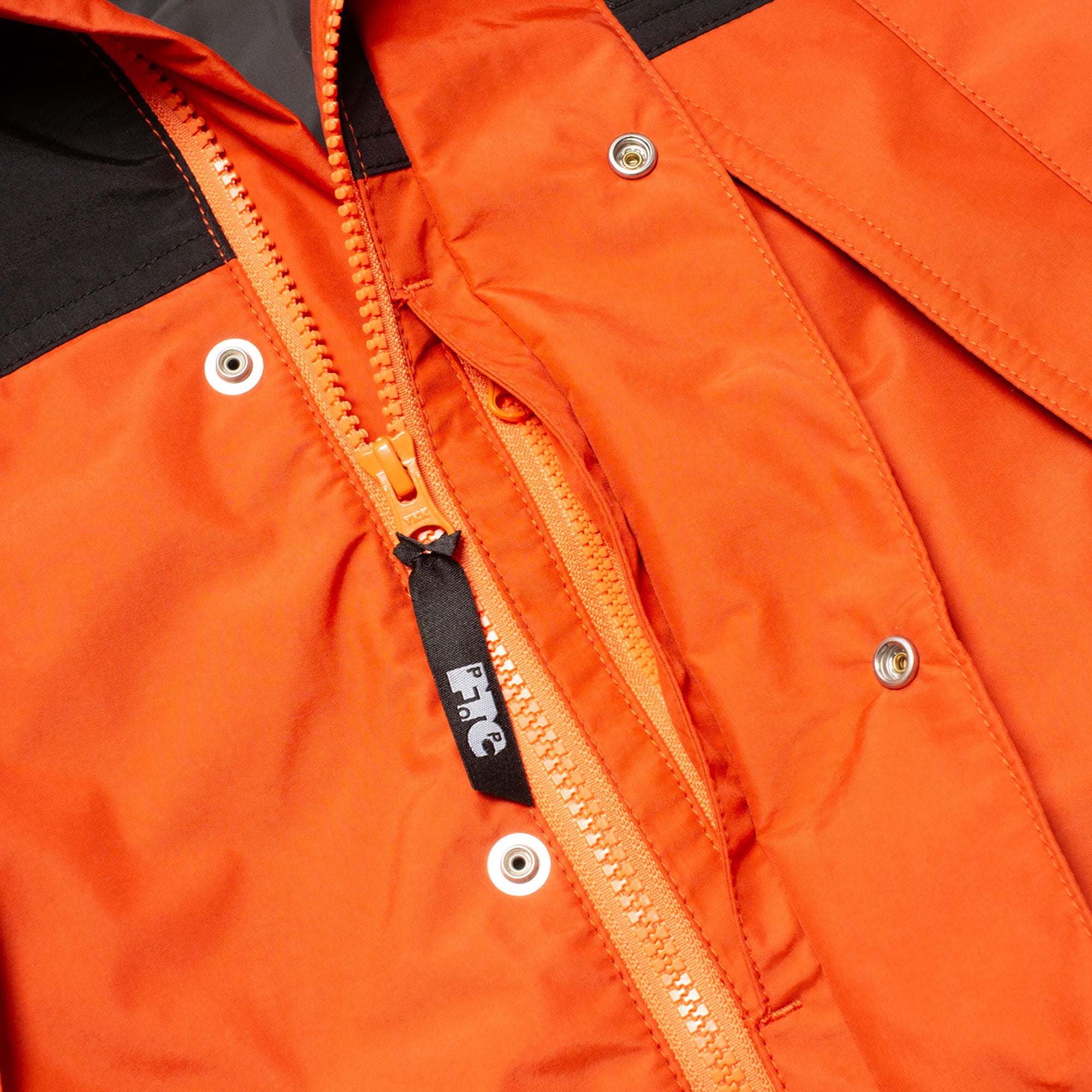 Pop Trading Company FTC & Pop Jacket - Orange/Black