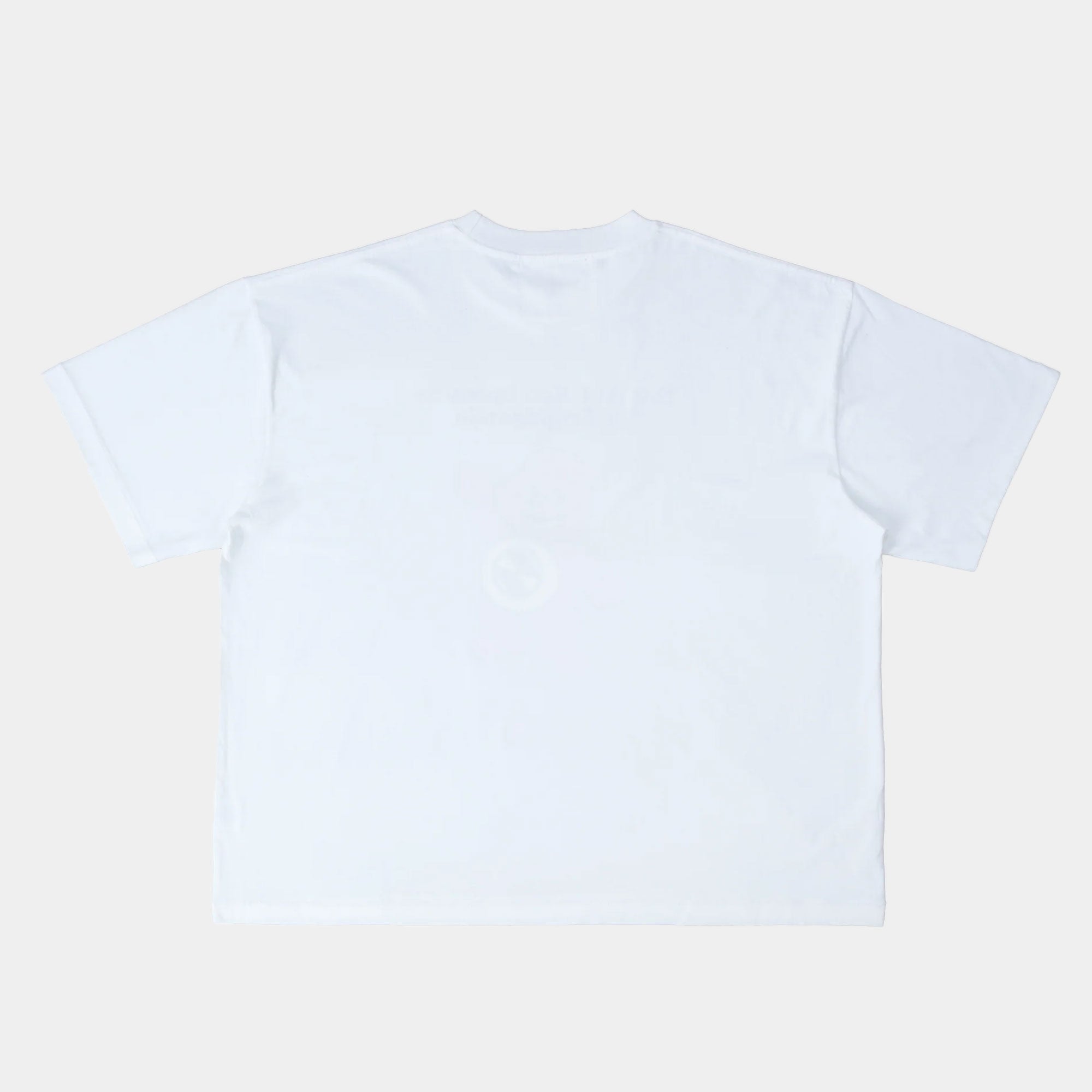 The Salvages Real Lies Propaganda Bear OS T-Shirt - White
