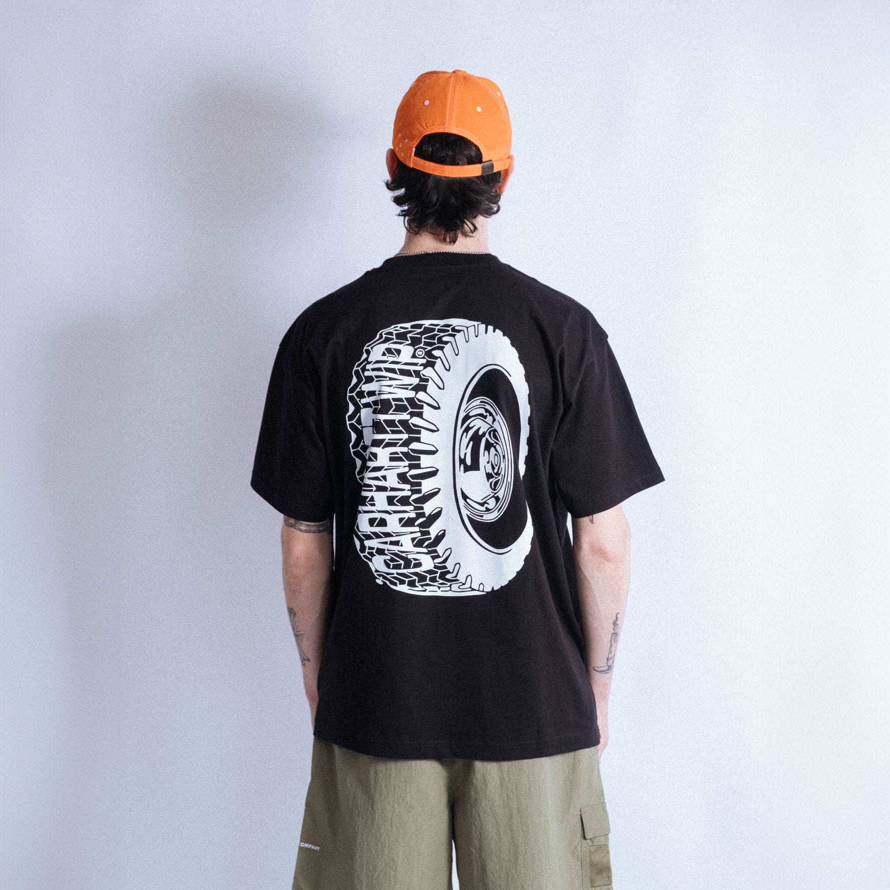 Carhartt WIP SS Tire T-Shirt - Black