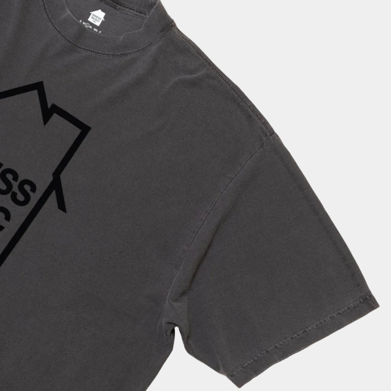 is-ness Logo Tee - Sumi Charcoal