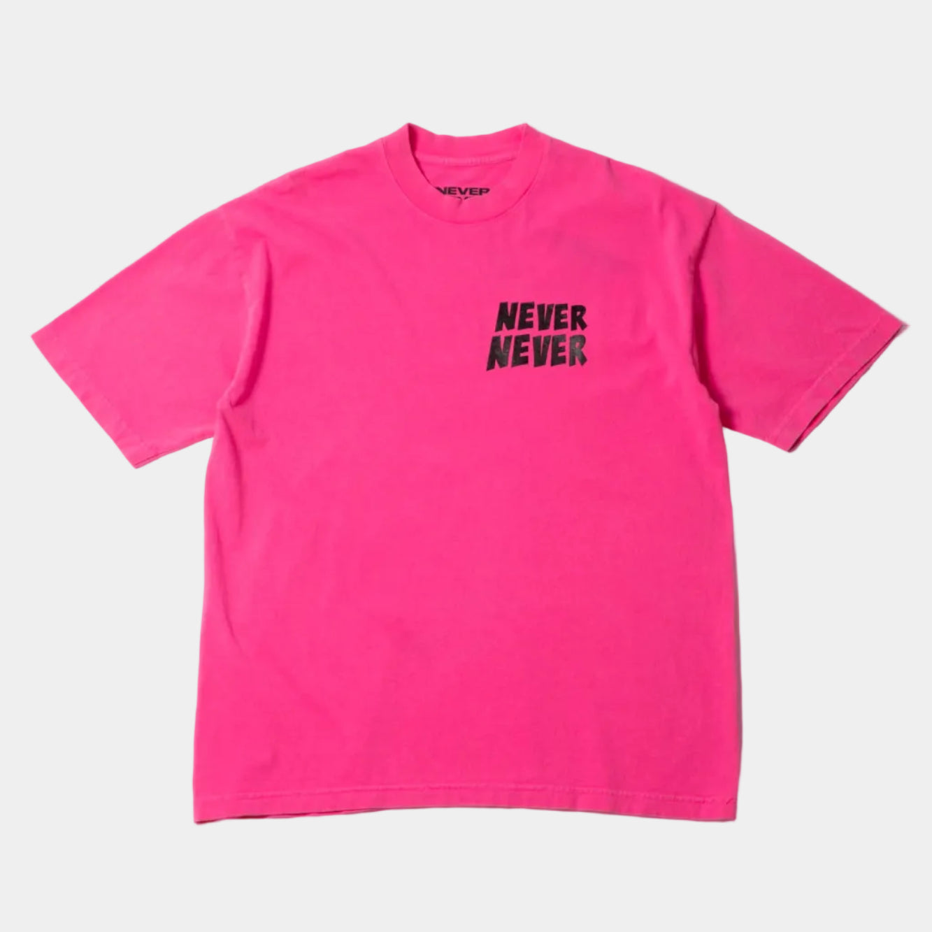 Never Never The Dude Tee - Lotus Pink