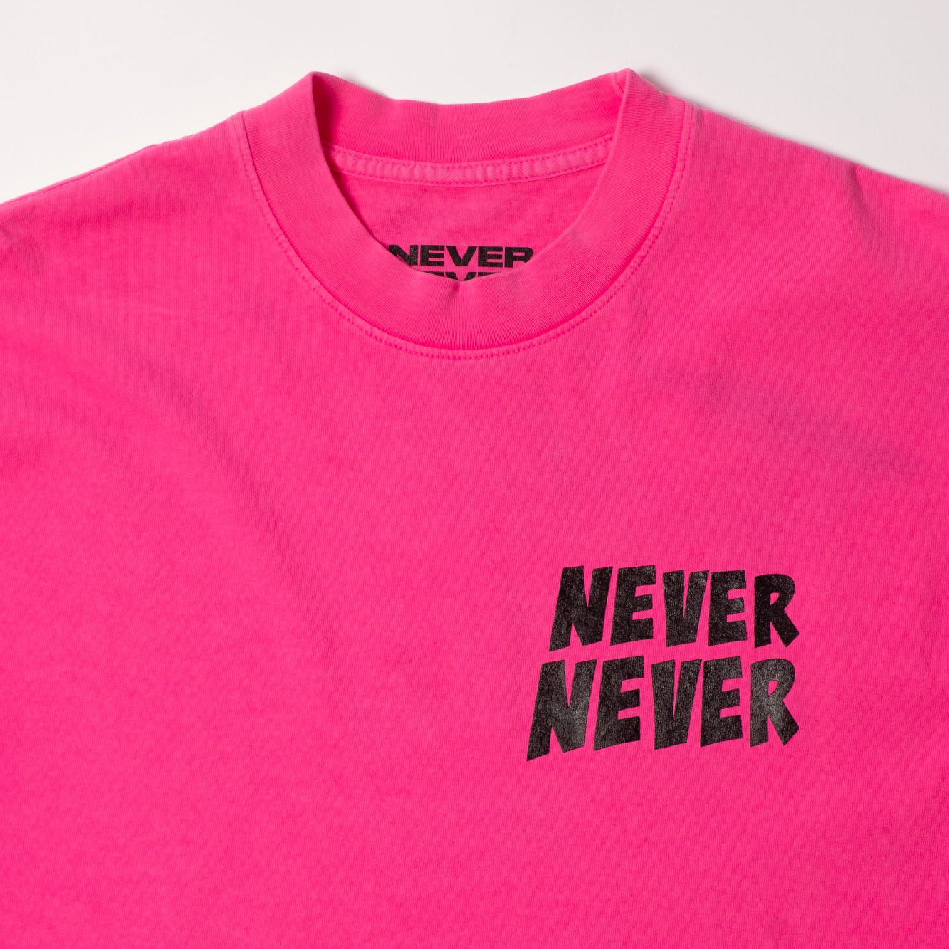 Never Never The Dude Tee - Lotus Pink