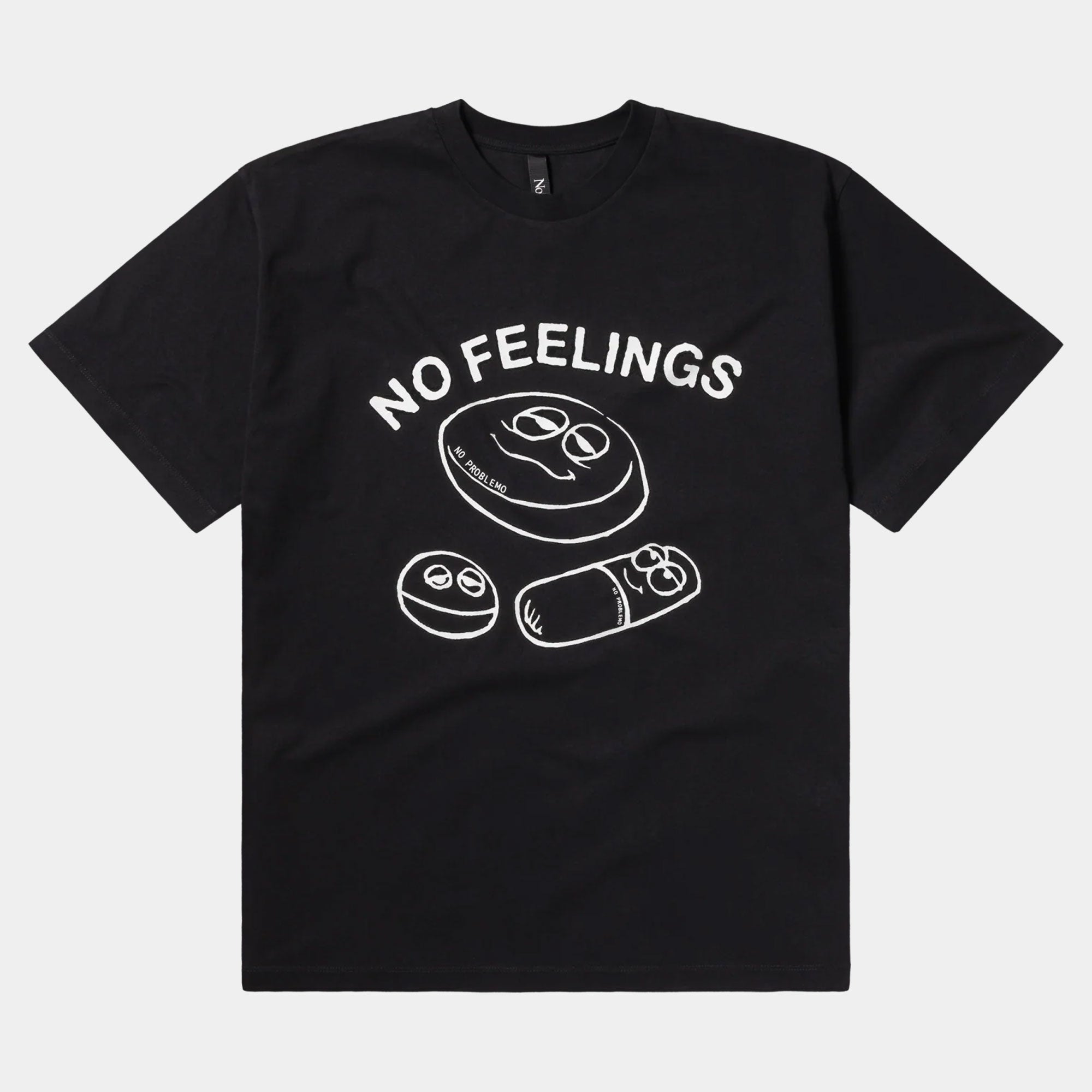 No Problemo Hard Feelings SS Tee - Black