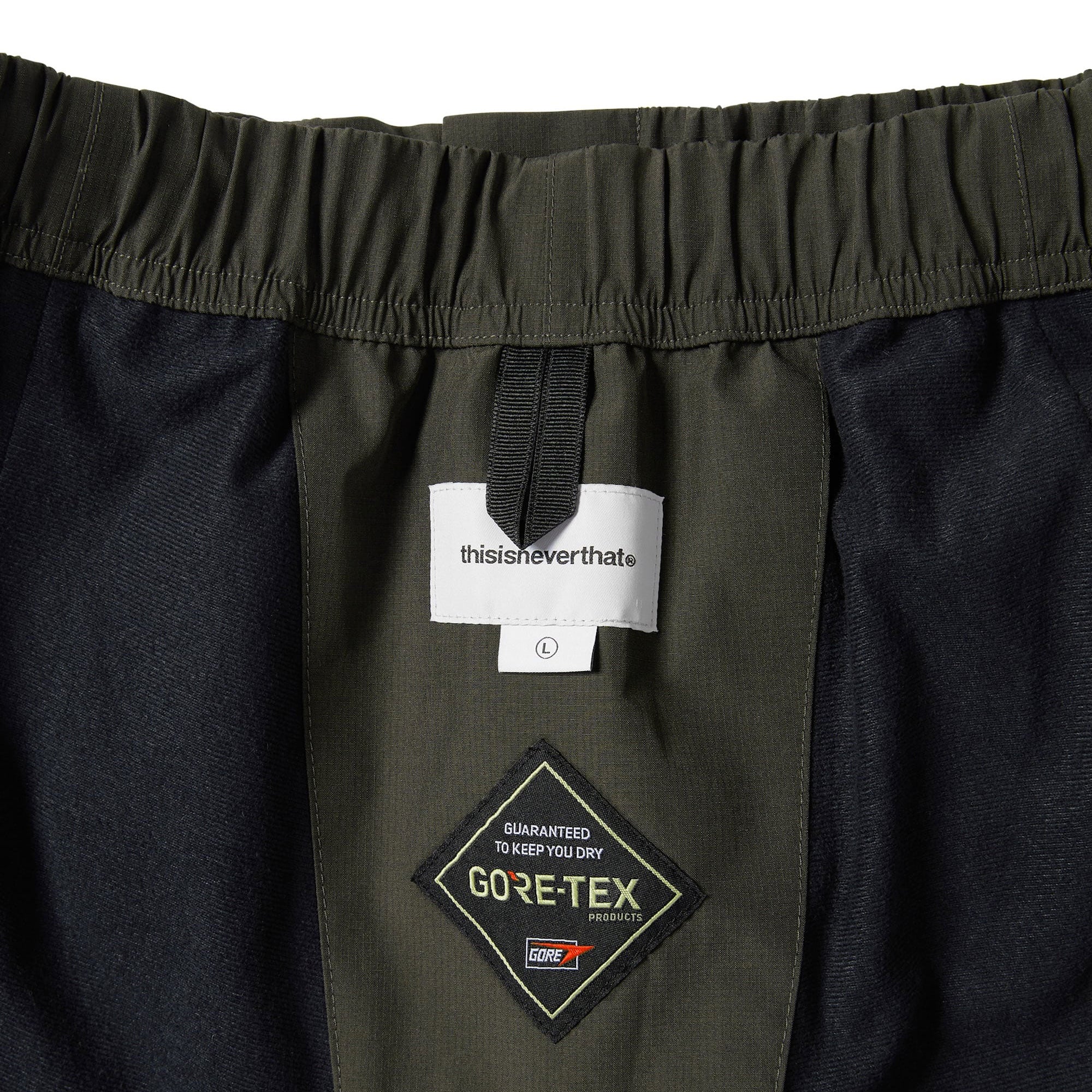 thisisneverthat GORETEX 2L Wet Weather Pant - Olive