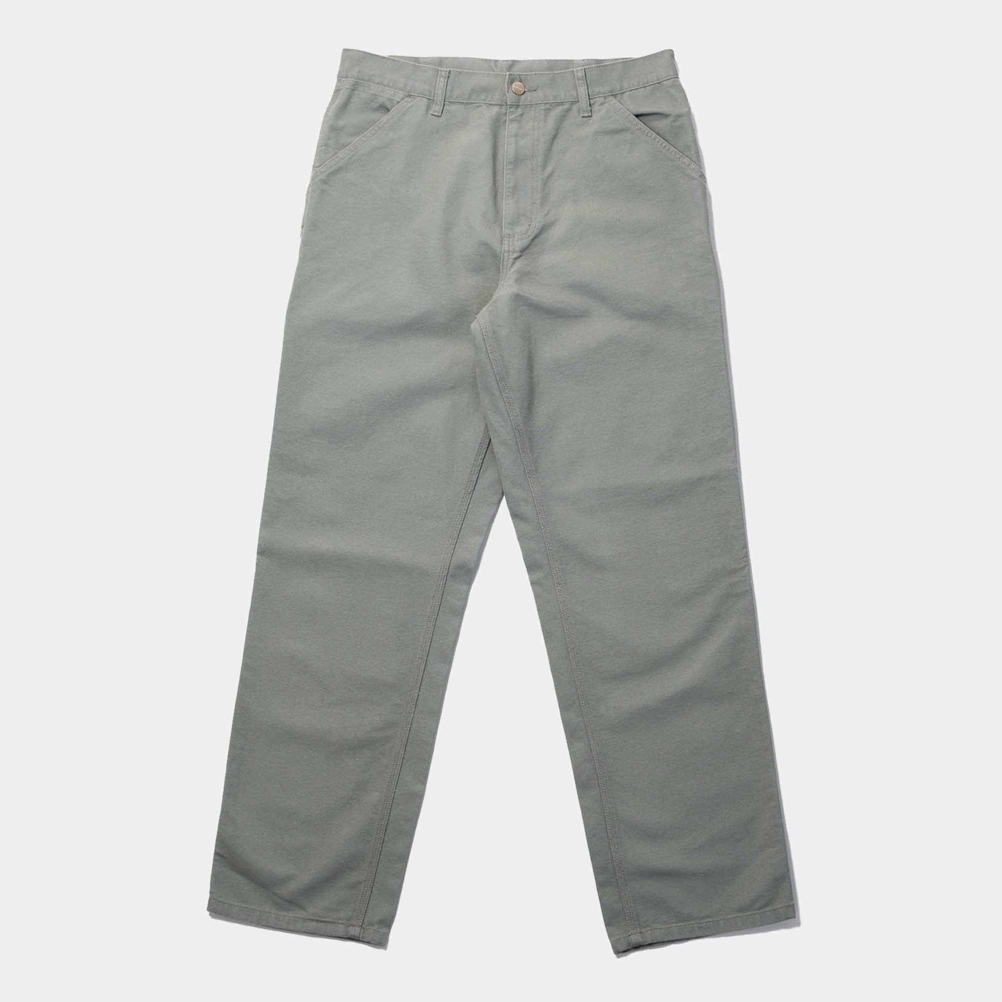 Carhartt WIP Rinsed Single Knee Pant - Smoke Green Rinsed