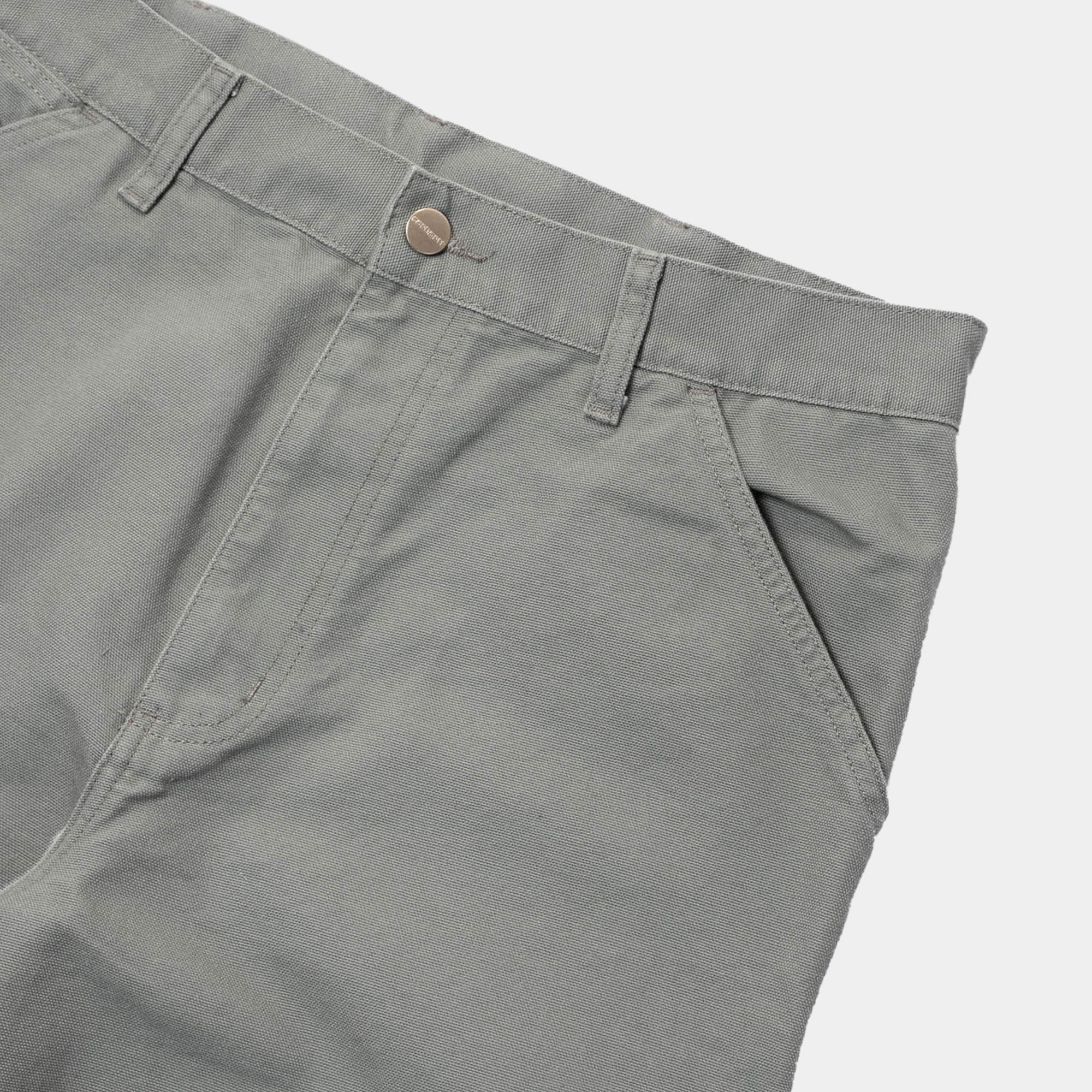 Carhartt WIP Rinsed Single Knee Pant - Smoke Green Rinsed