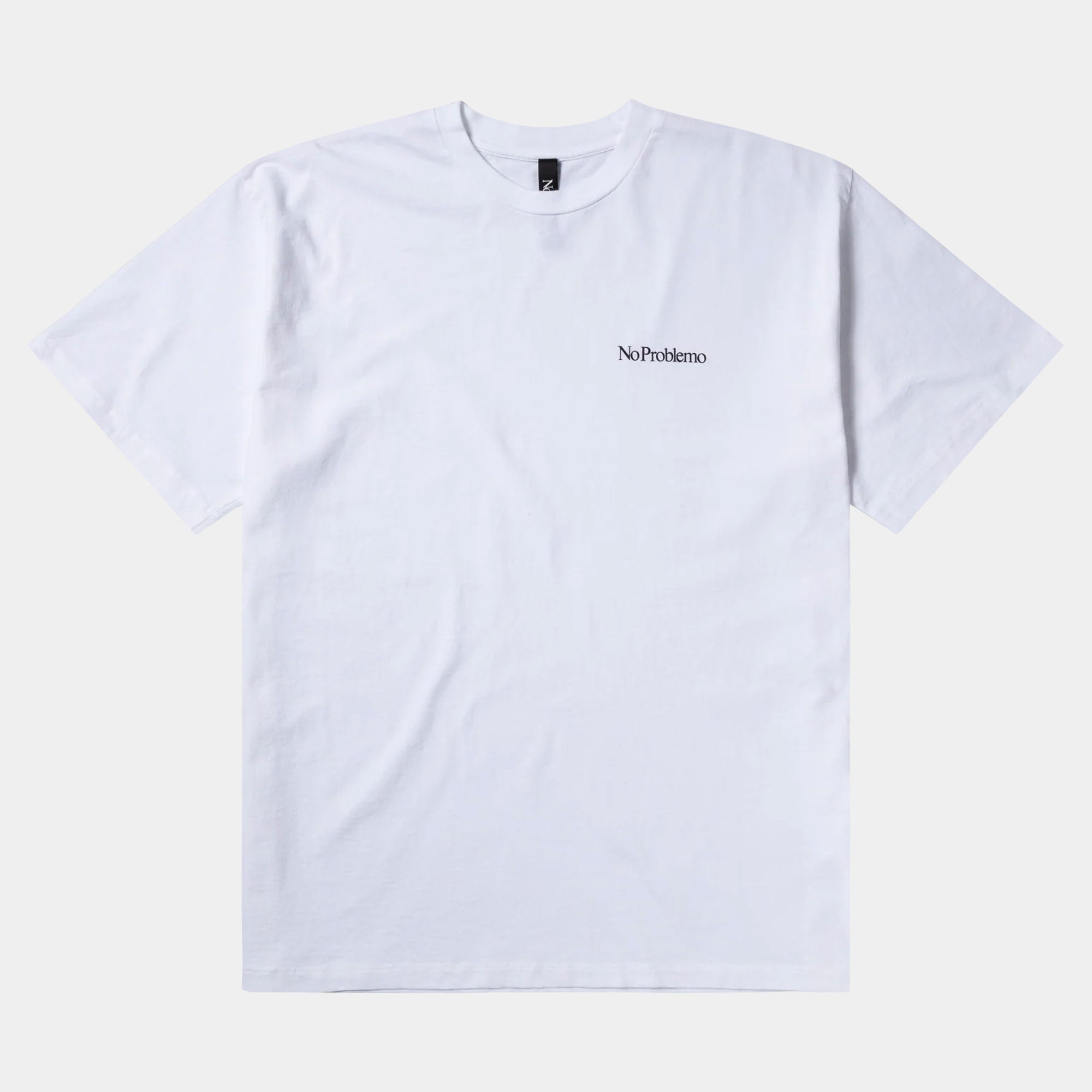 No Problemo Mini Problemo SS Tee - White