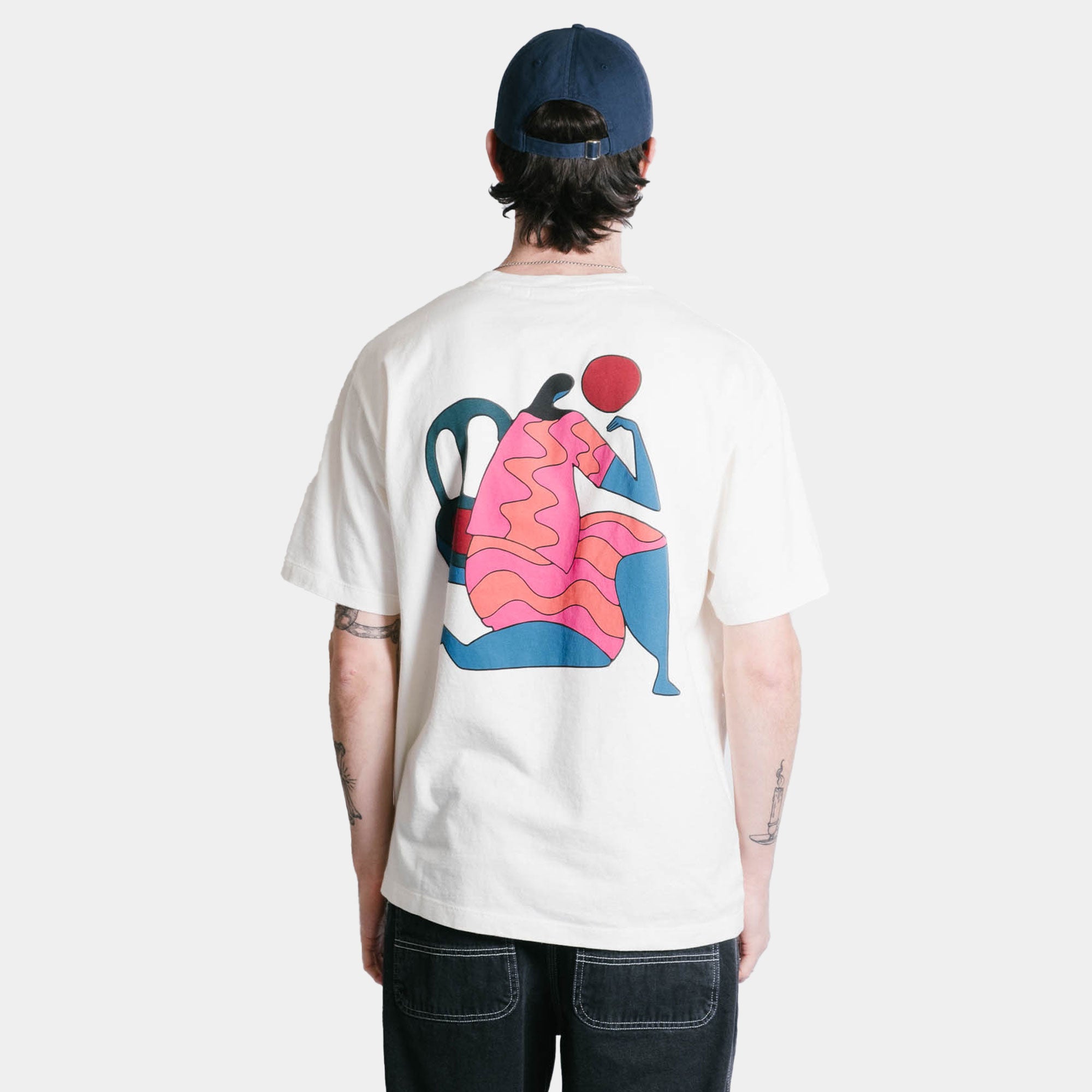 By Parra Face Ball T-Shirt - Off White