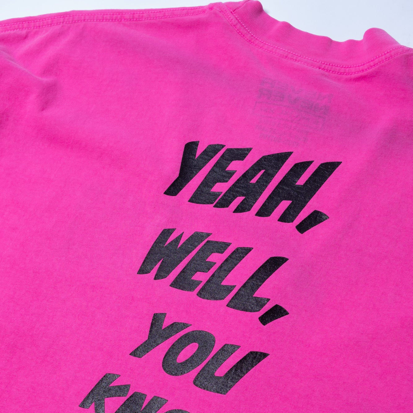 Never Never The Dude Tee - Lotus Pink