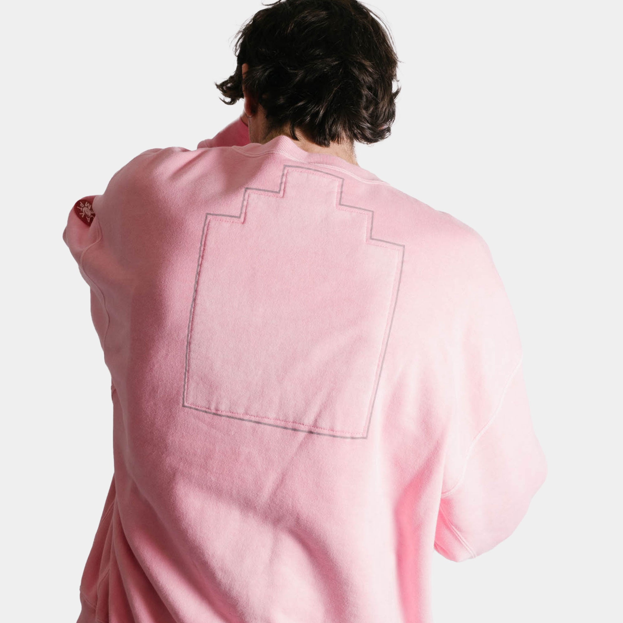 Cav Empt Overdye Pre Cog Crew Neck - Pink