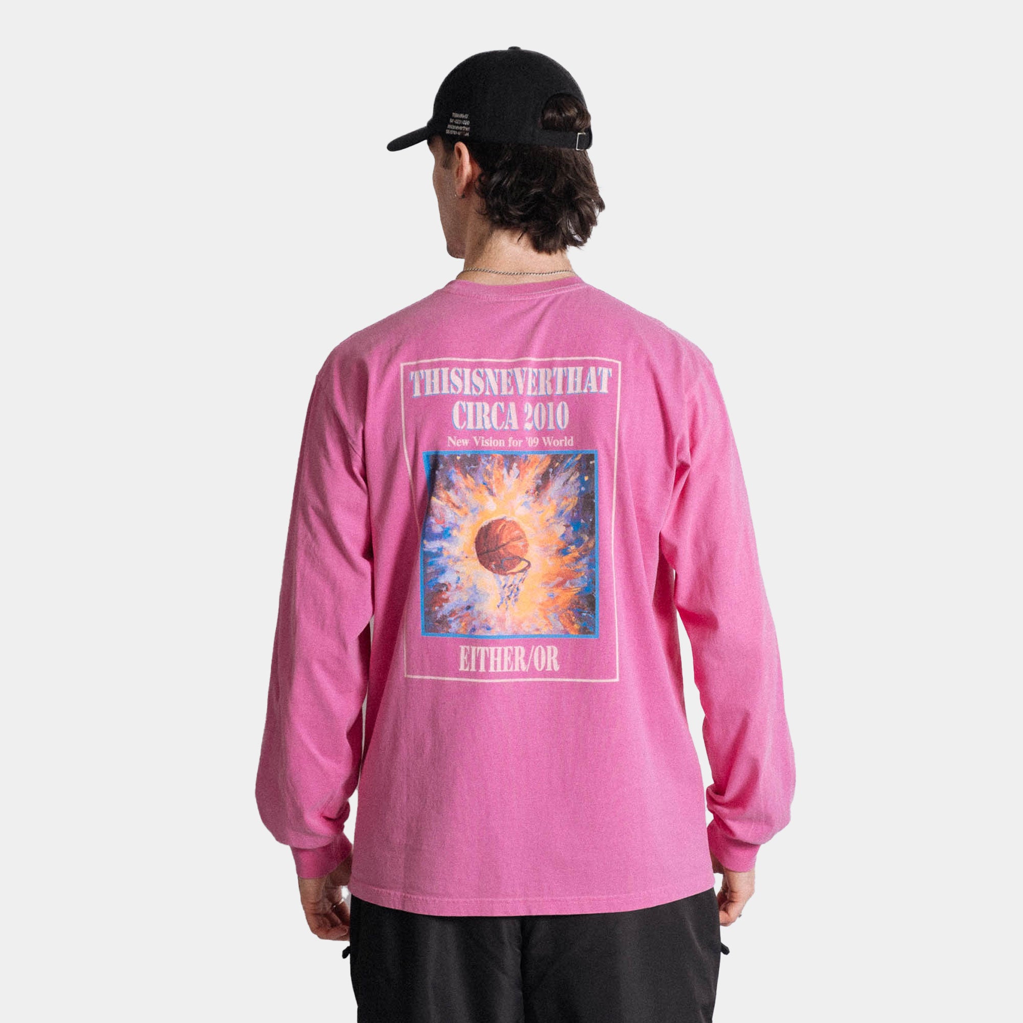 thisisneverthat Basketball Hoop LS Tee - Taffy