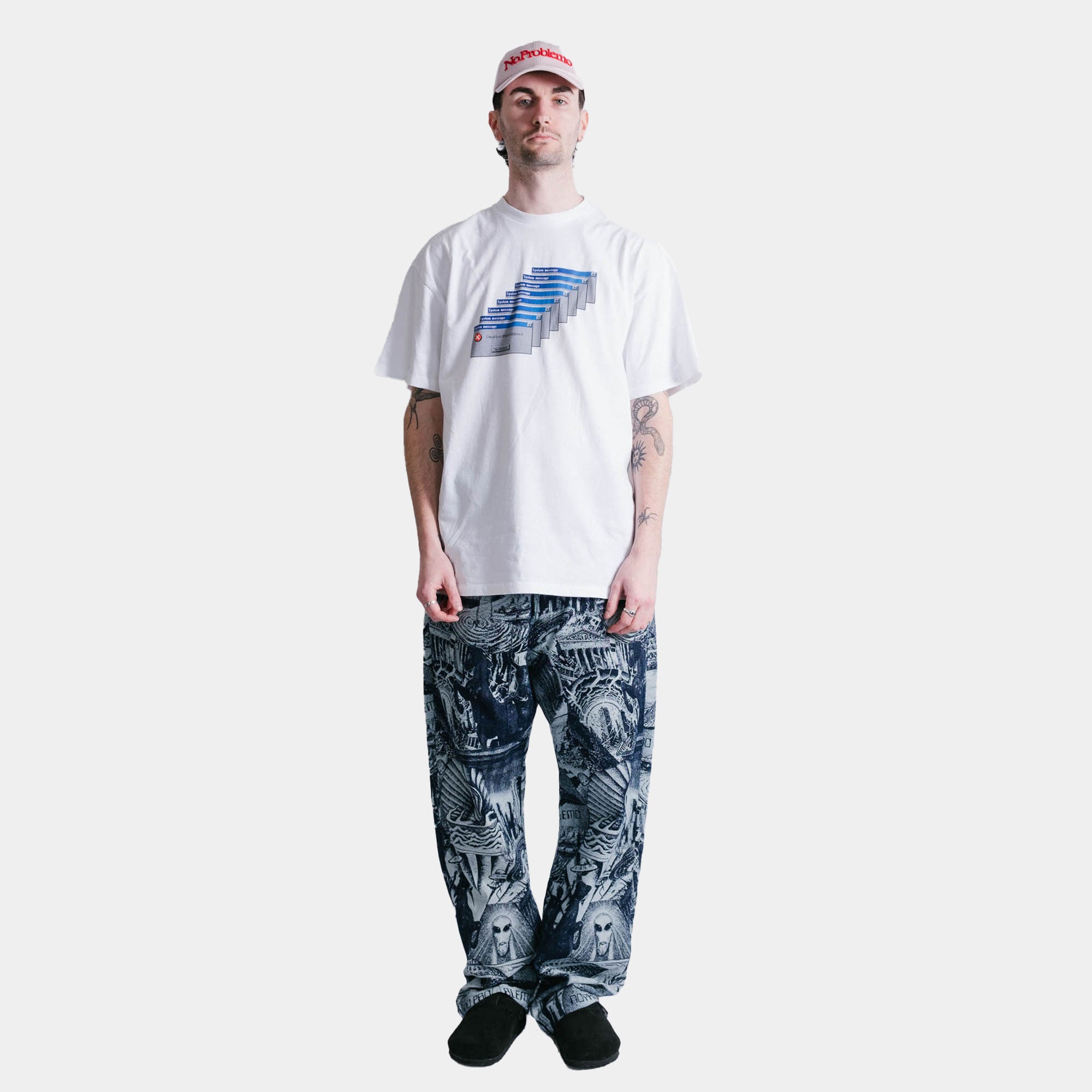 No Problemo Critical Error SS Tee - White