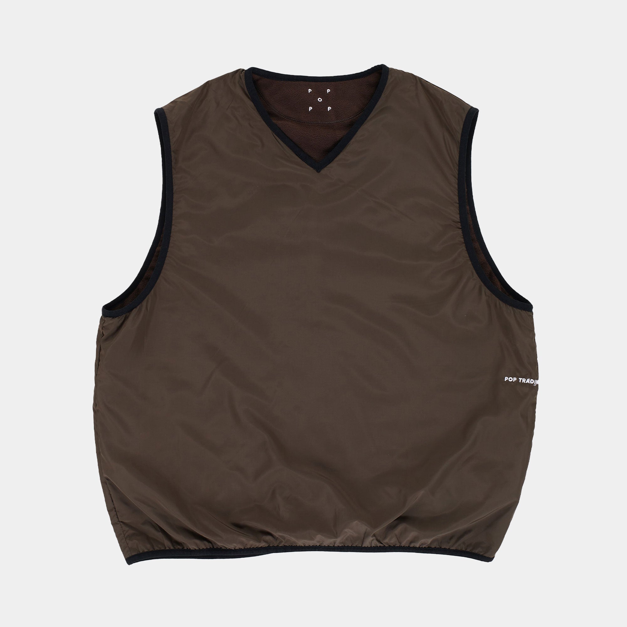 Pop Trading Company Reversible Fleece Vest - Delicioso