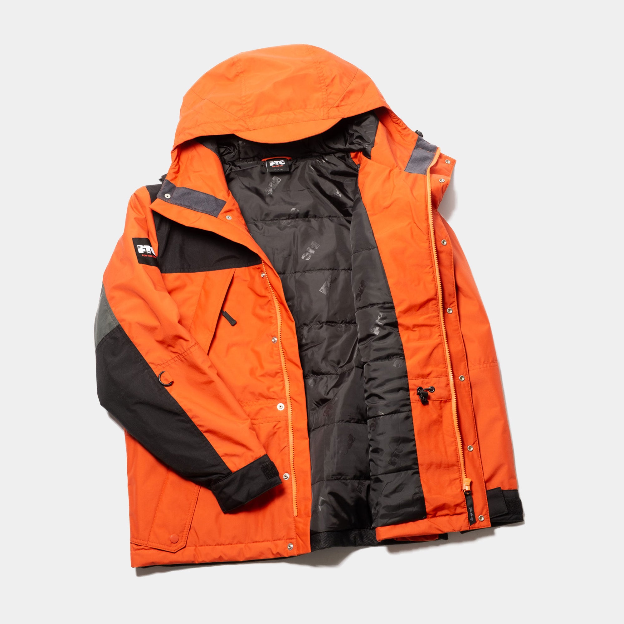 Pop Trading Company FTC & Pop Jacket - Orange/Black