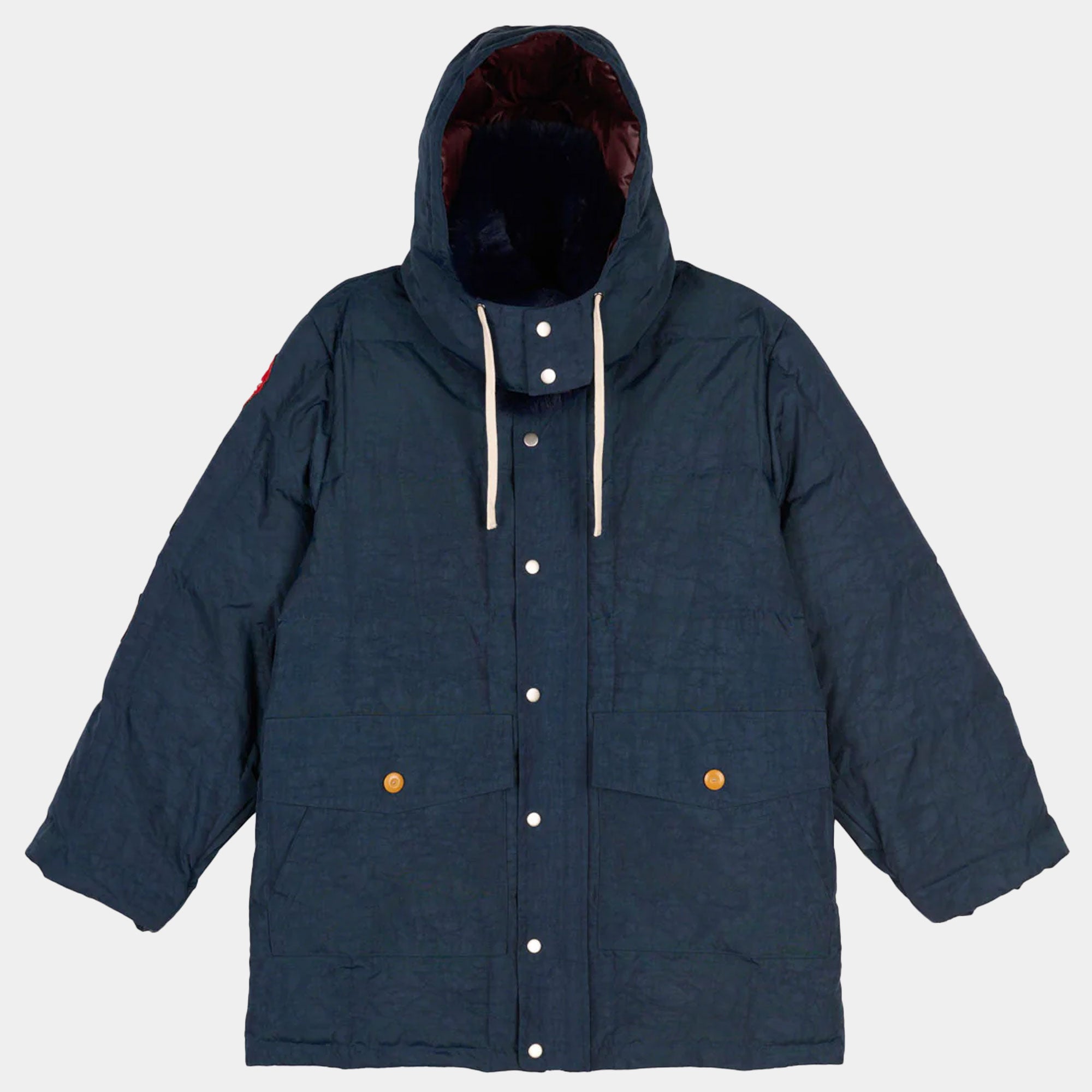 Brain Dead Homage Parka - Navy