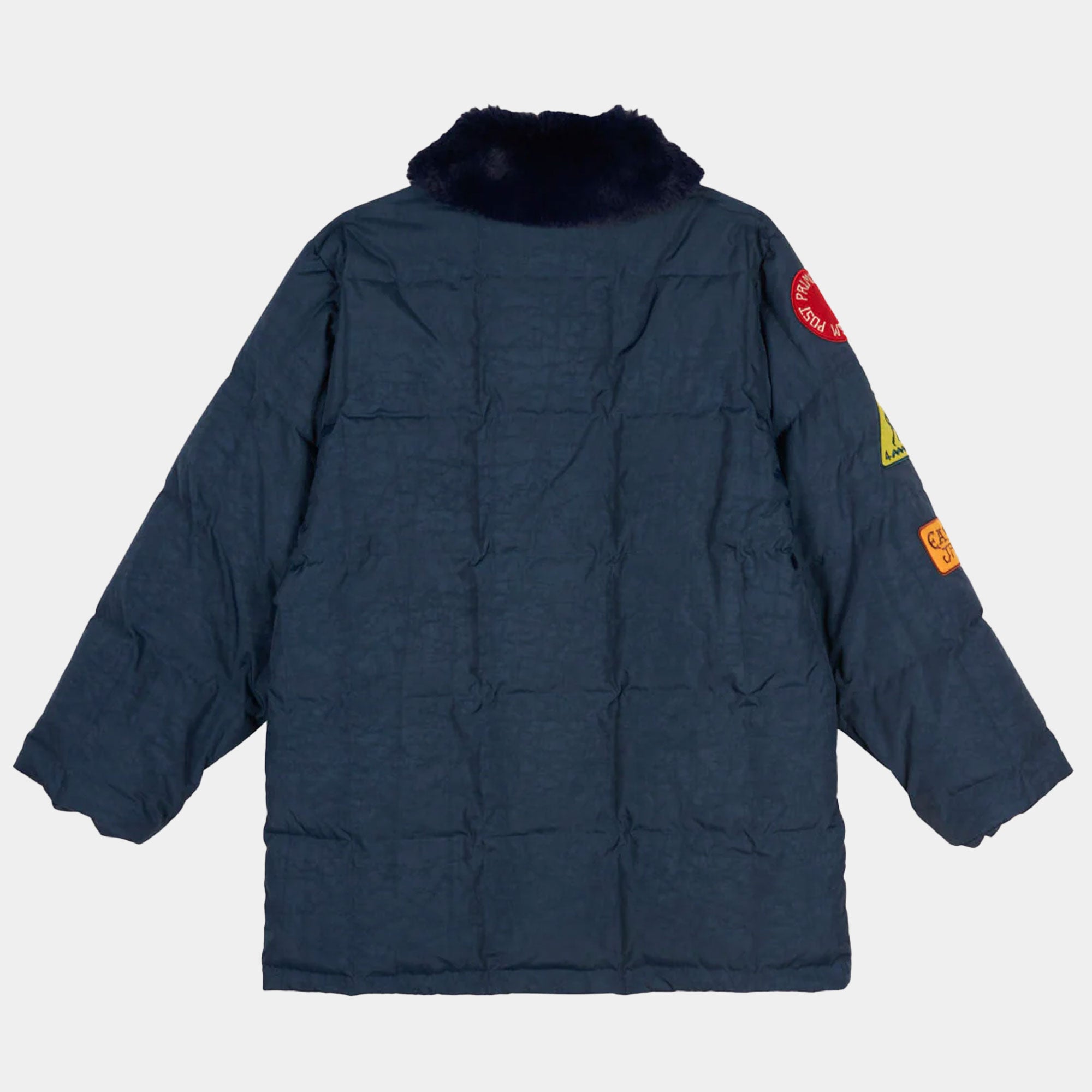 Brain Dead Homage Parka - Navy