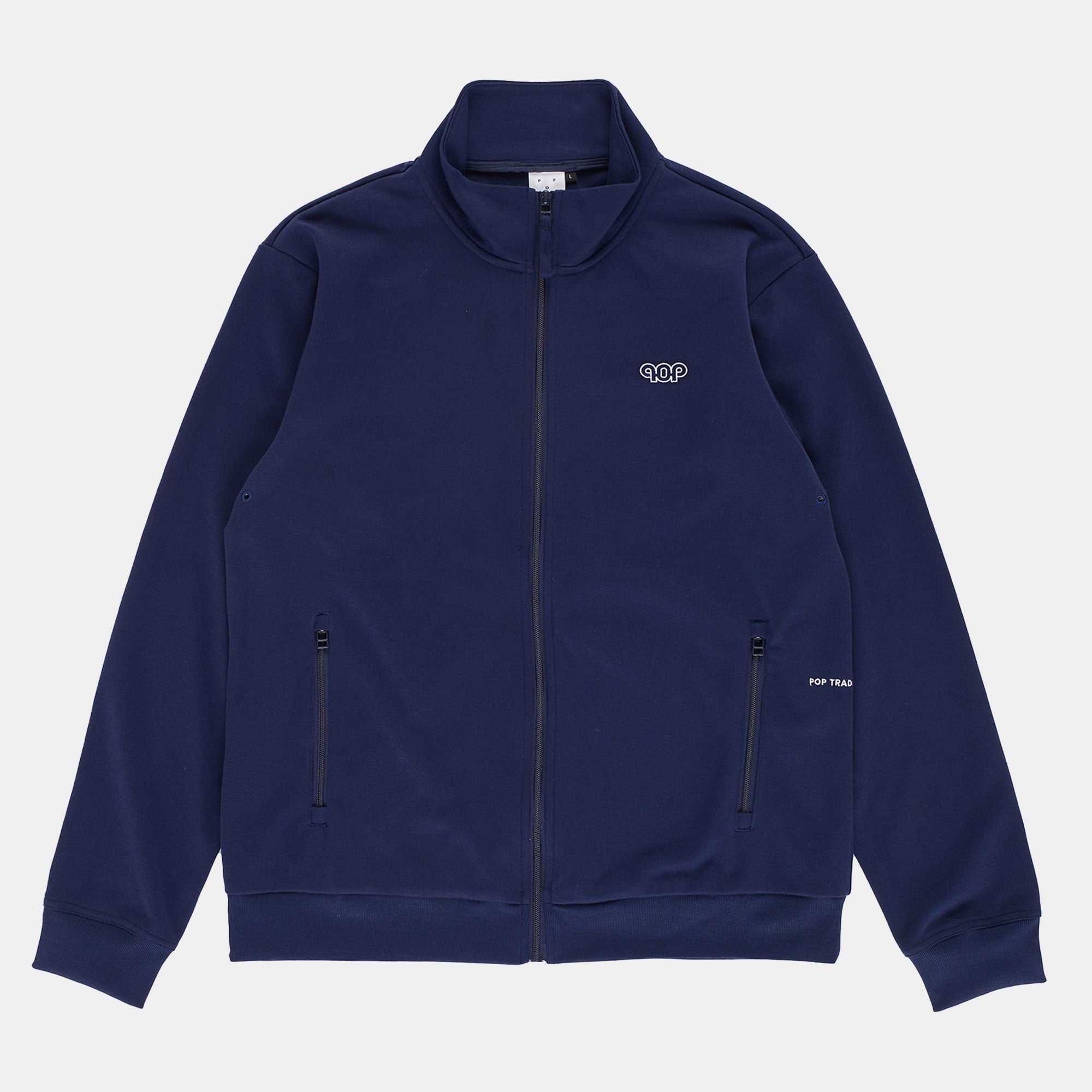 Pop Trading Company Pub Track Top - Navy