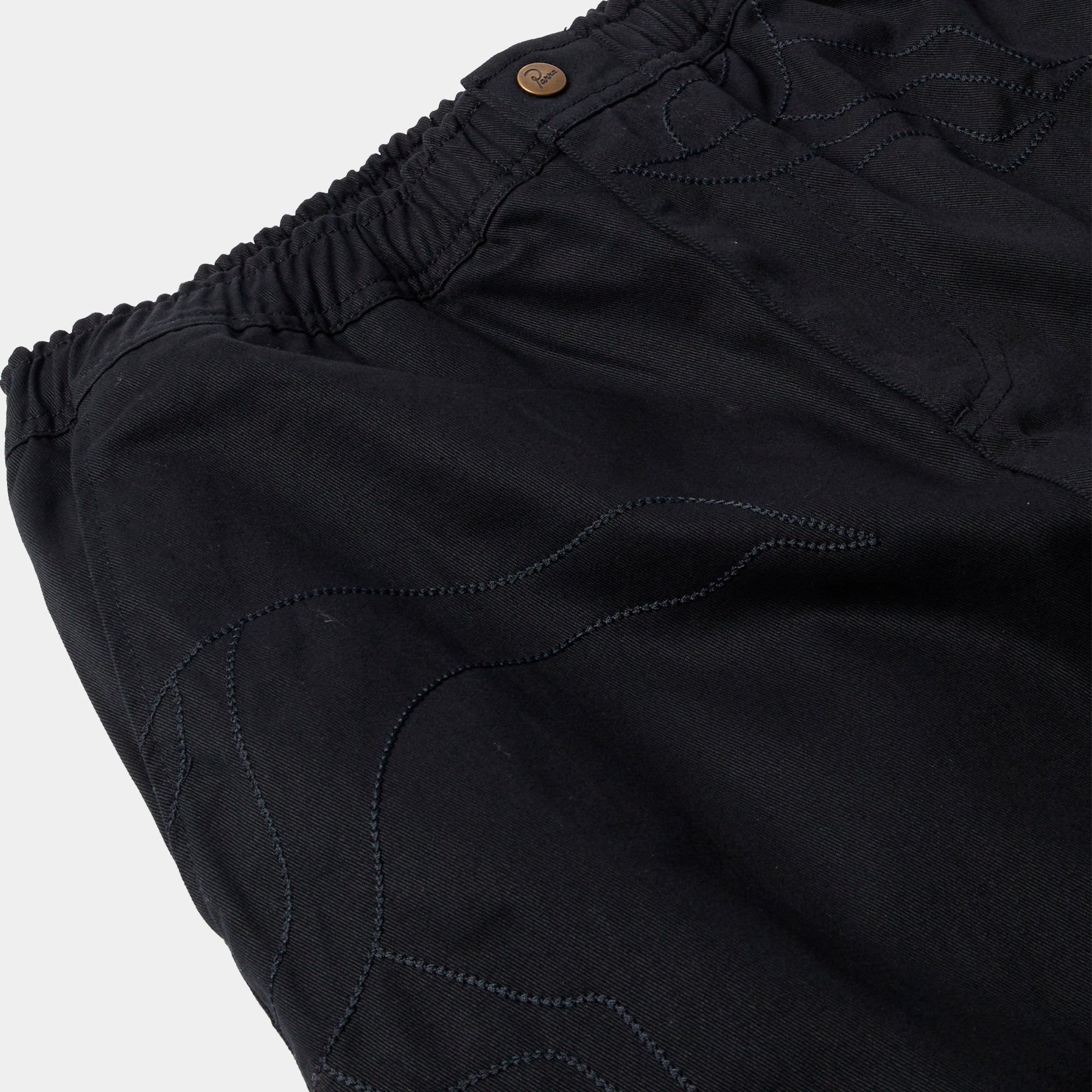 By Parra Stitched Up Duck Pants - Black