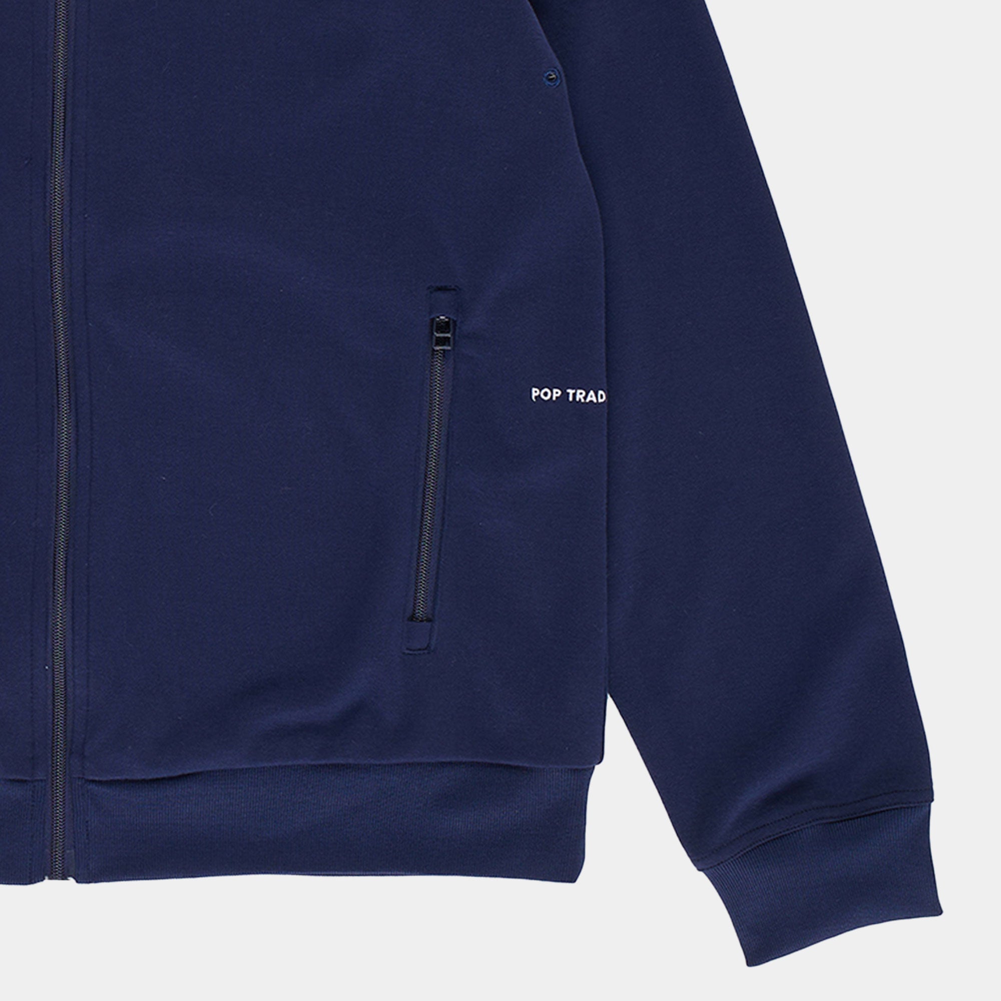 Pop Trading Company Pub Track Top - Navy