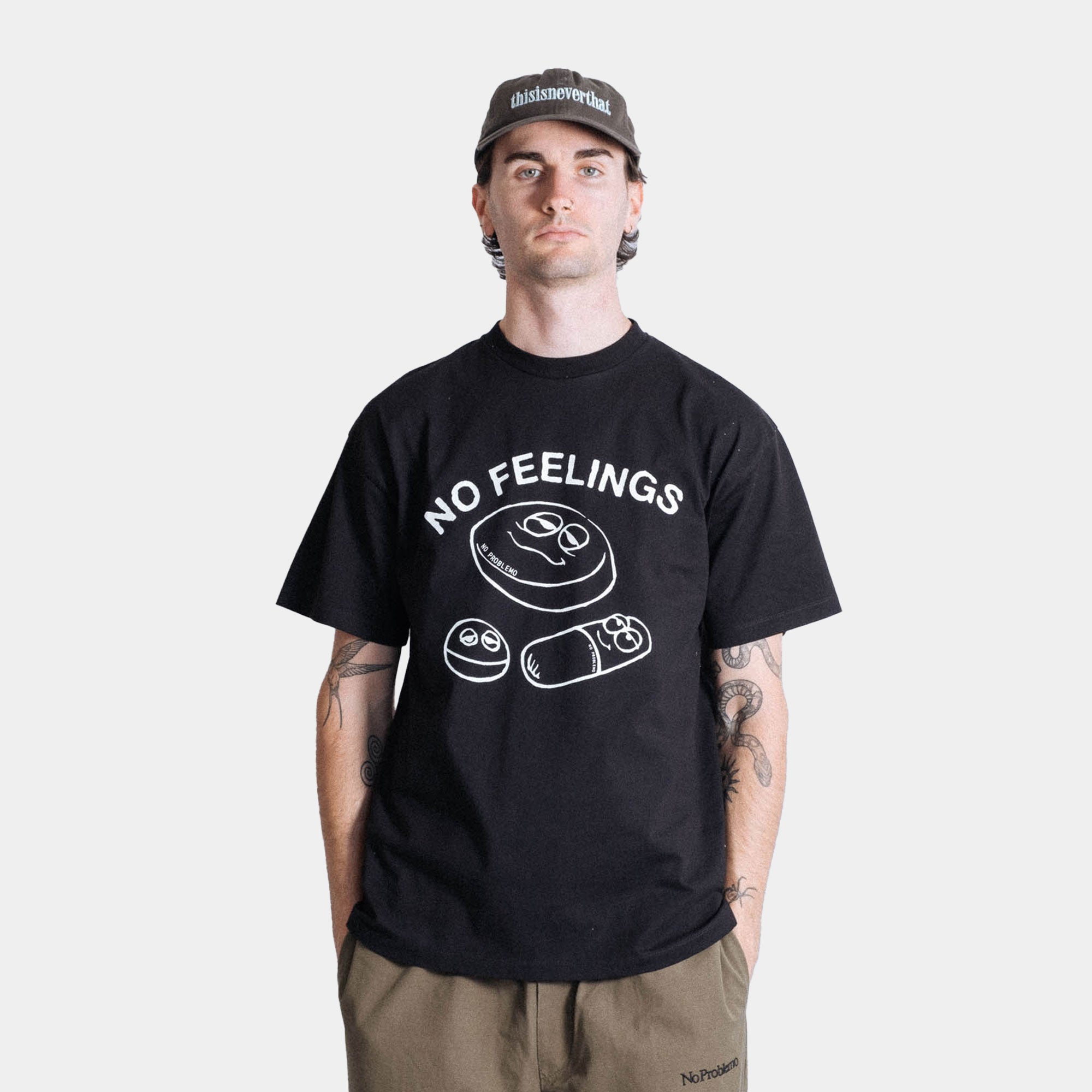 No Problemo Hard Feelings SS Tee - Black