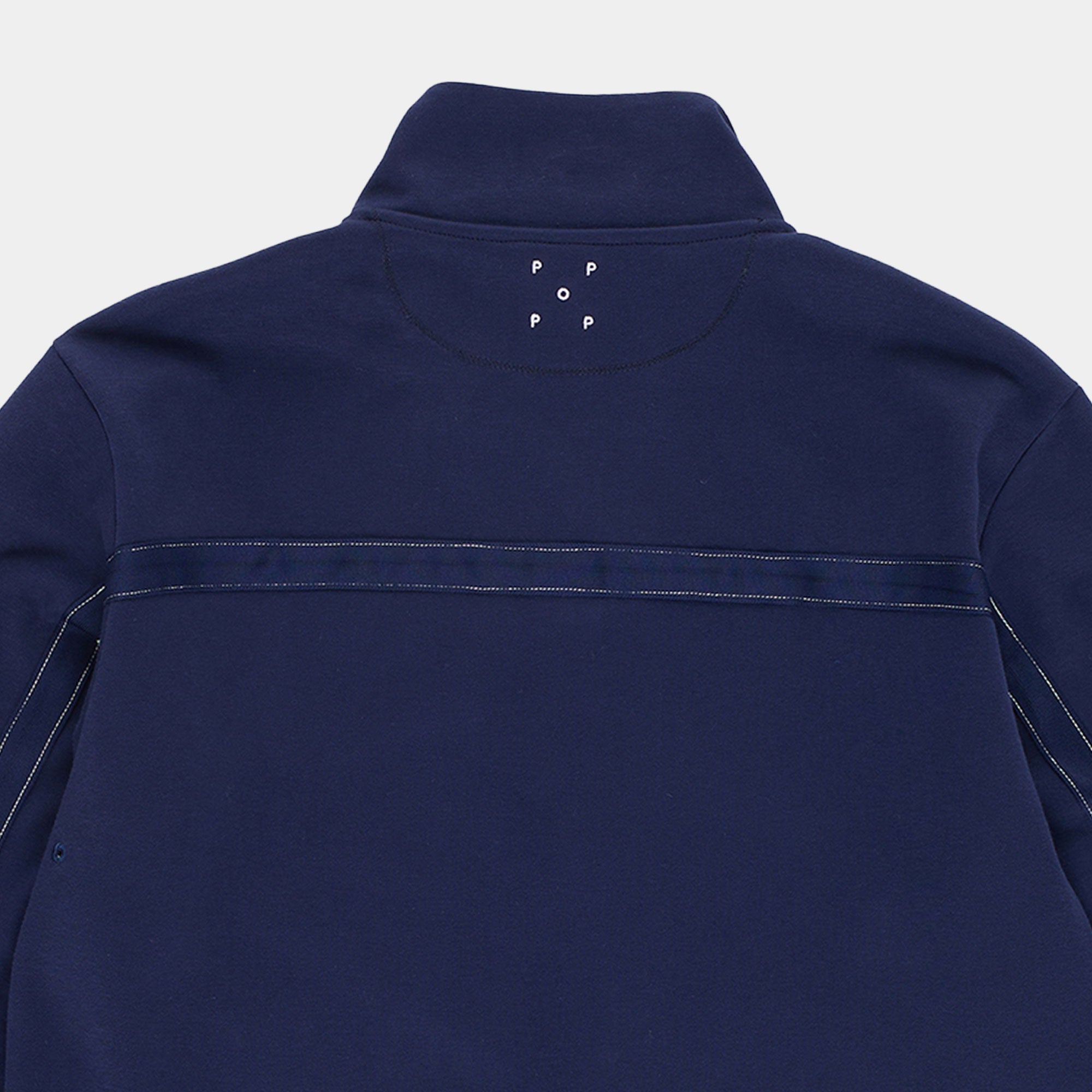 Pop Trading Company Pub Track Top - Navy