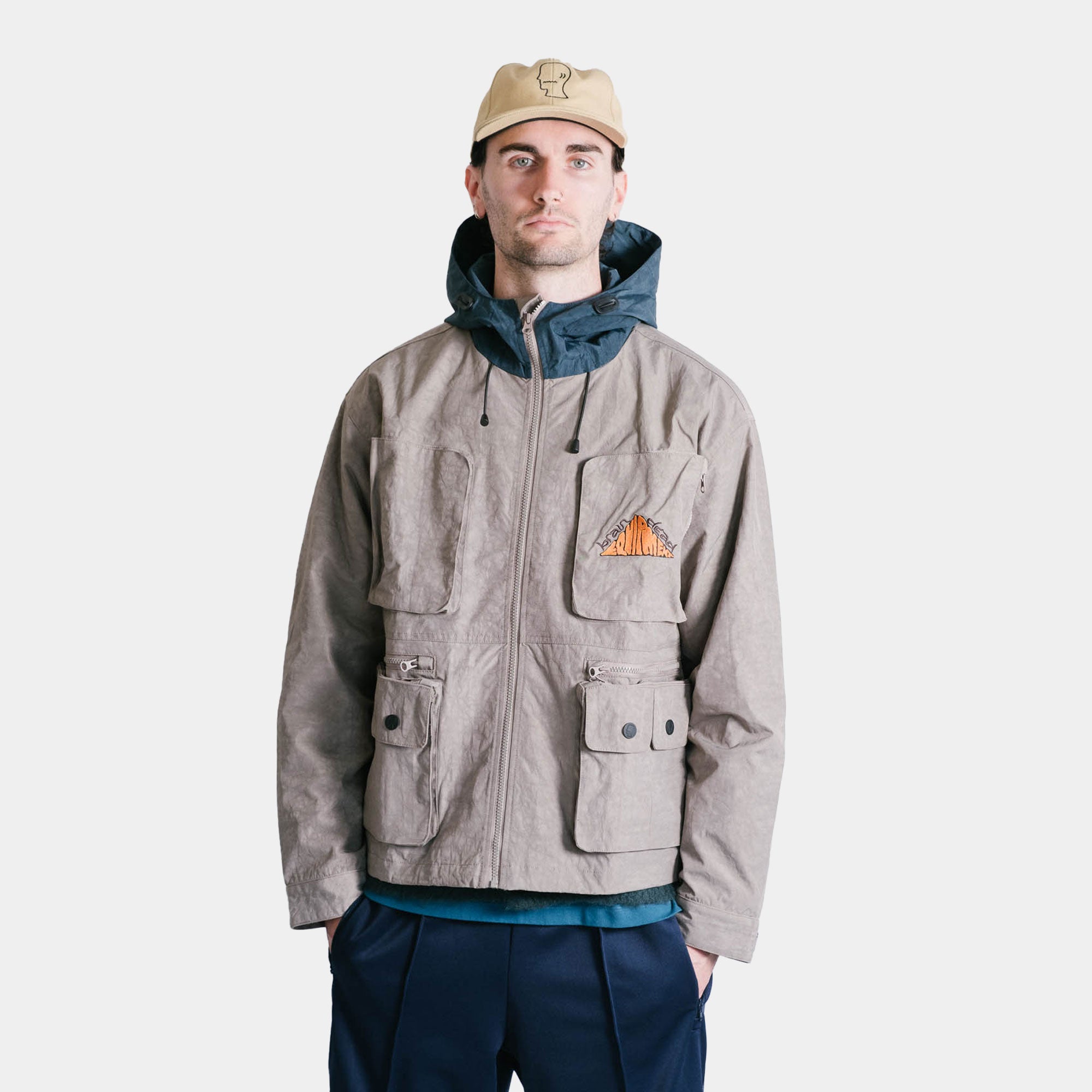 Brain Dead Cropped Hunting Jacket - Tan