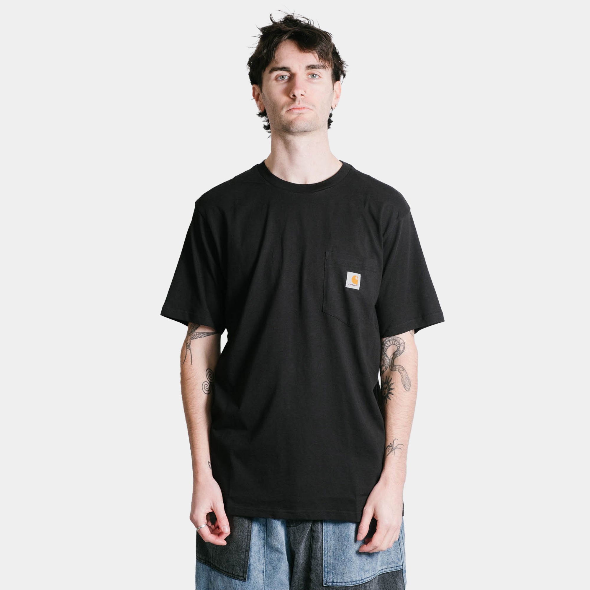 Carhartt WIP Pocket T-Shirt - Black