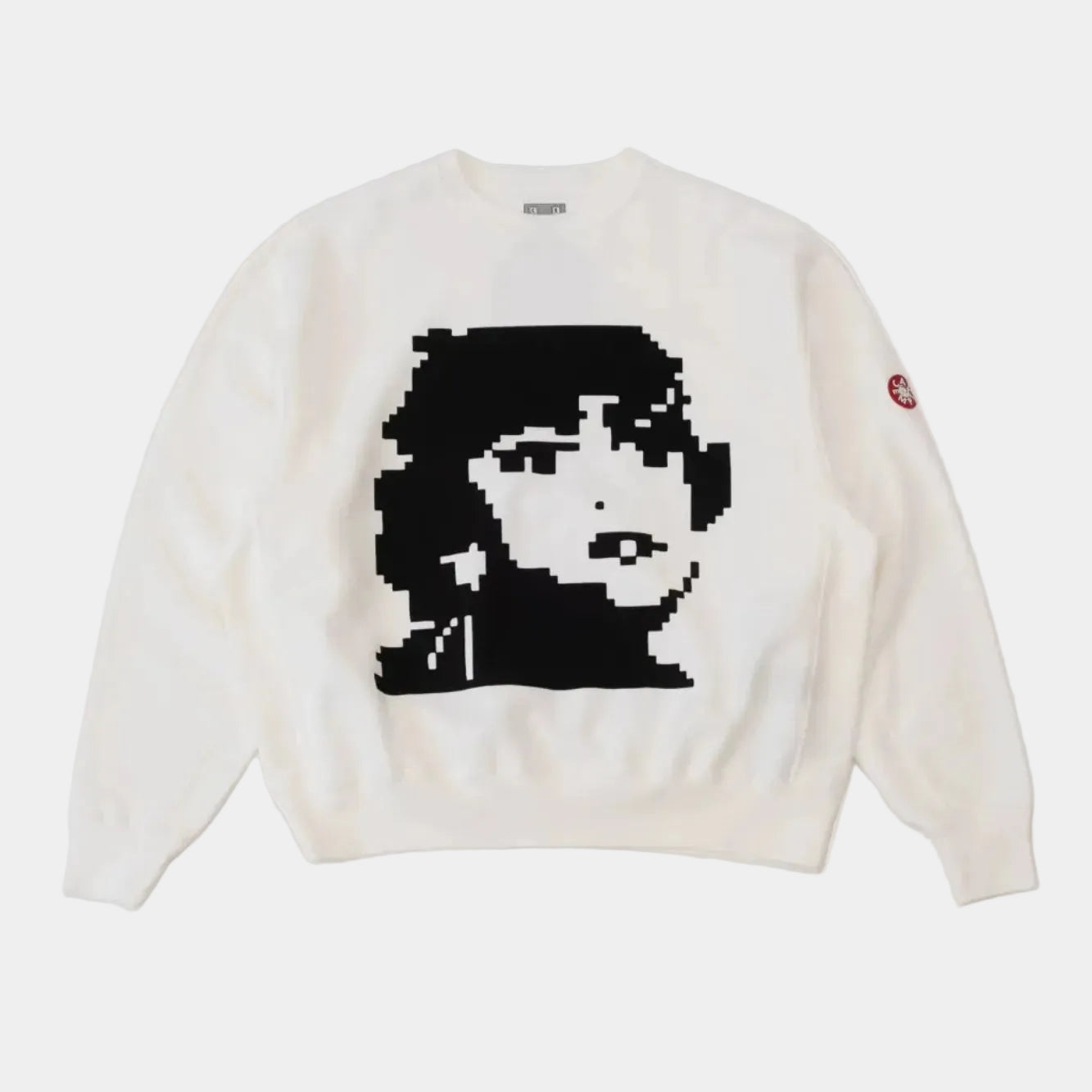 Cav Empt PORTRAY Crew Neck Sweater - White
