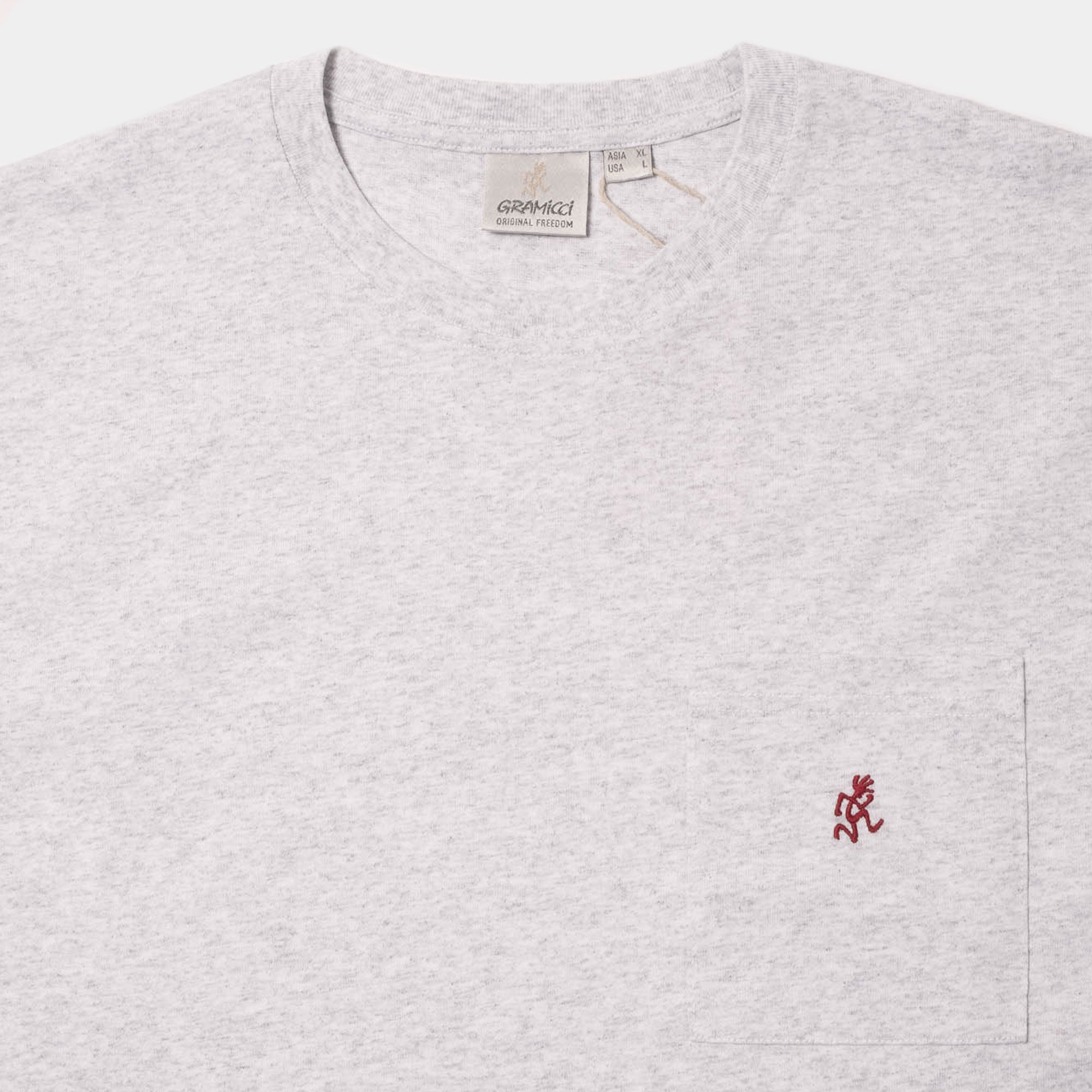 Gramicci One Point Tee - Grey Heather