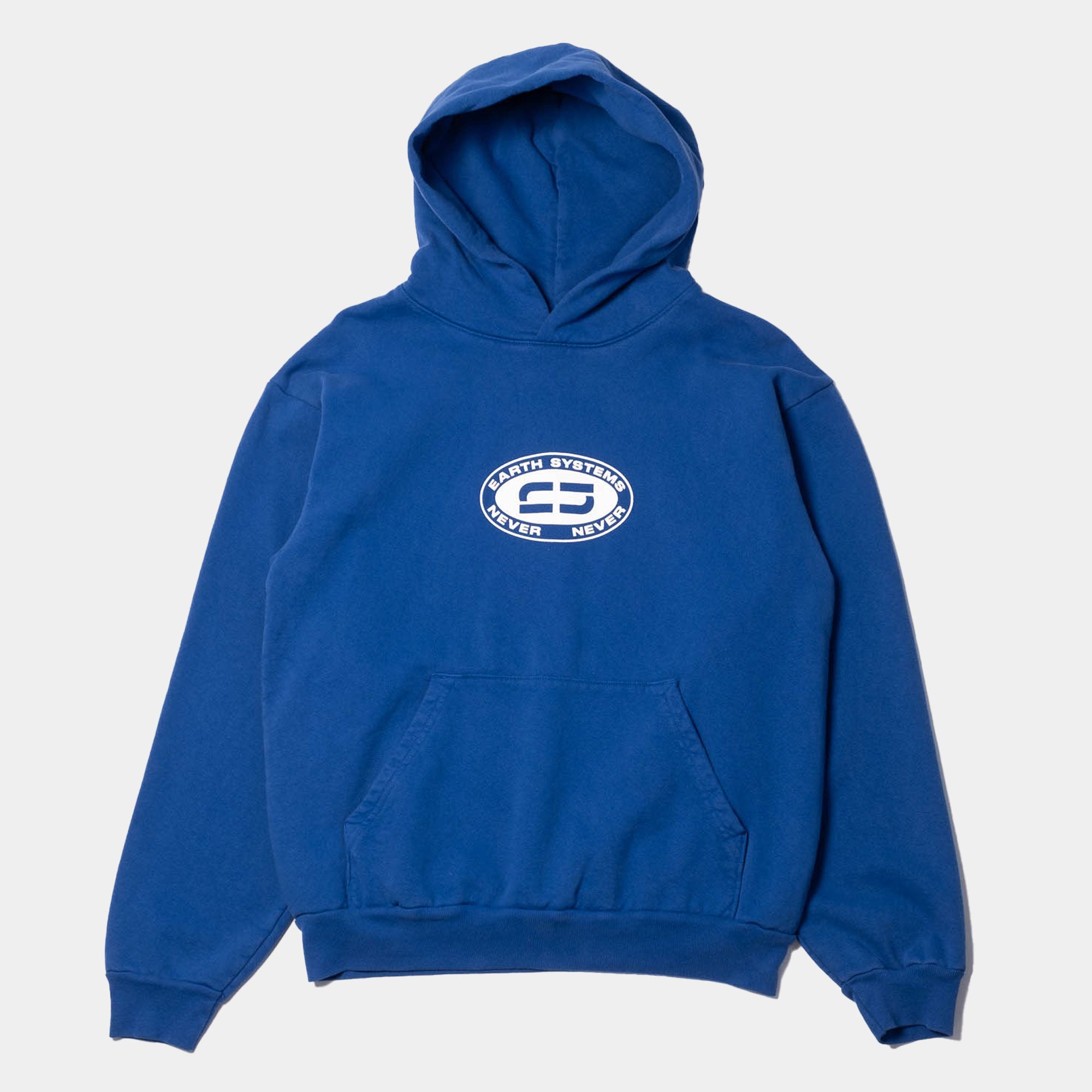 Never Never Earth Systems Hoody - Cobalt