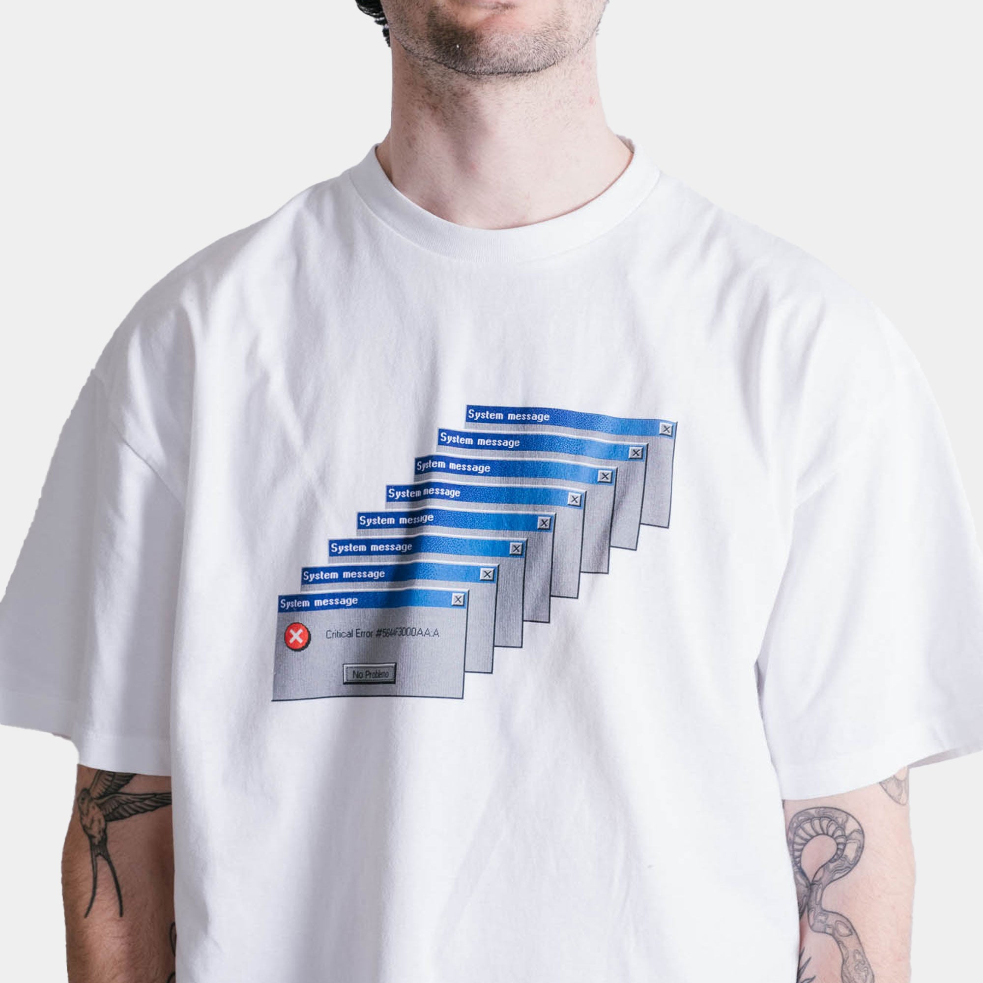 No Problemo Critical Error SS Tee - White