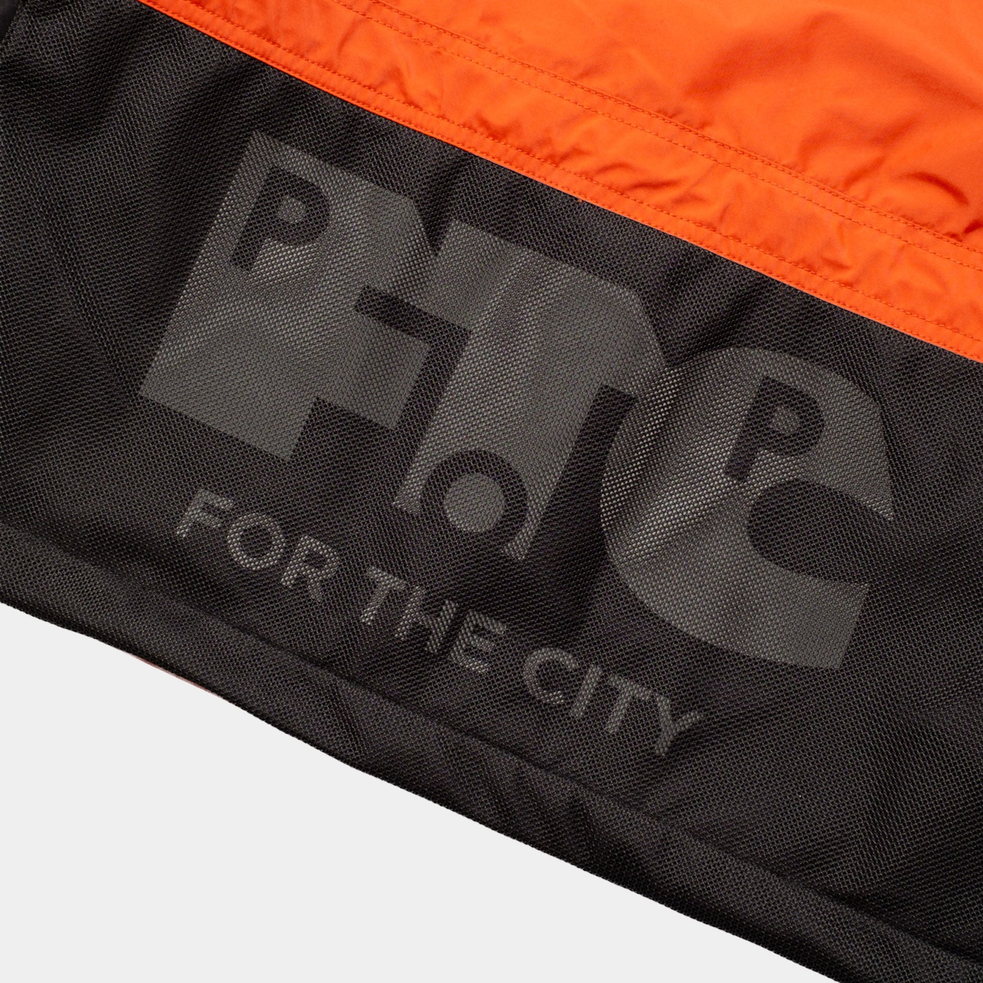 Pop Trading Company FTC & Pop Jacket - Orange/Black