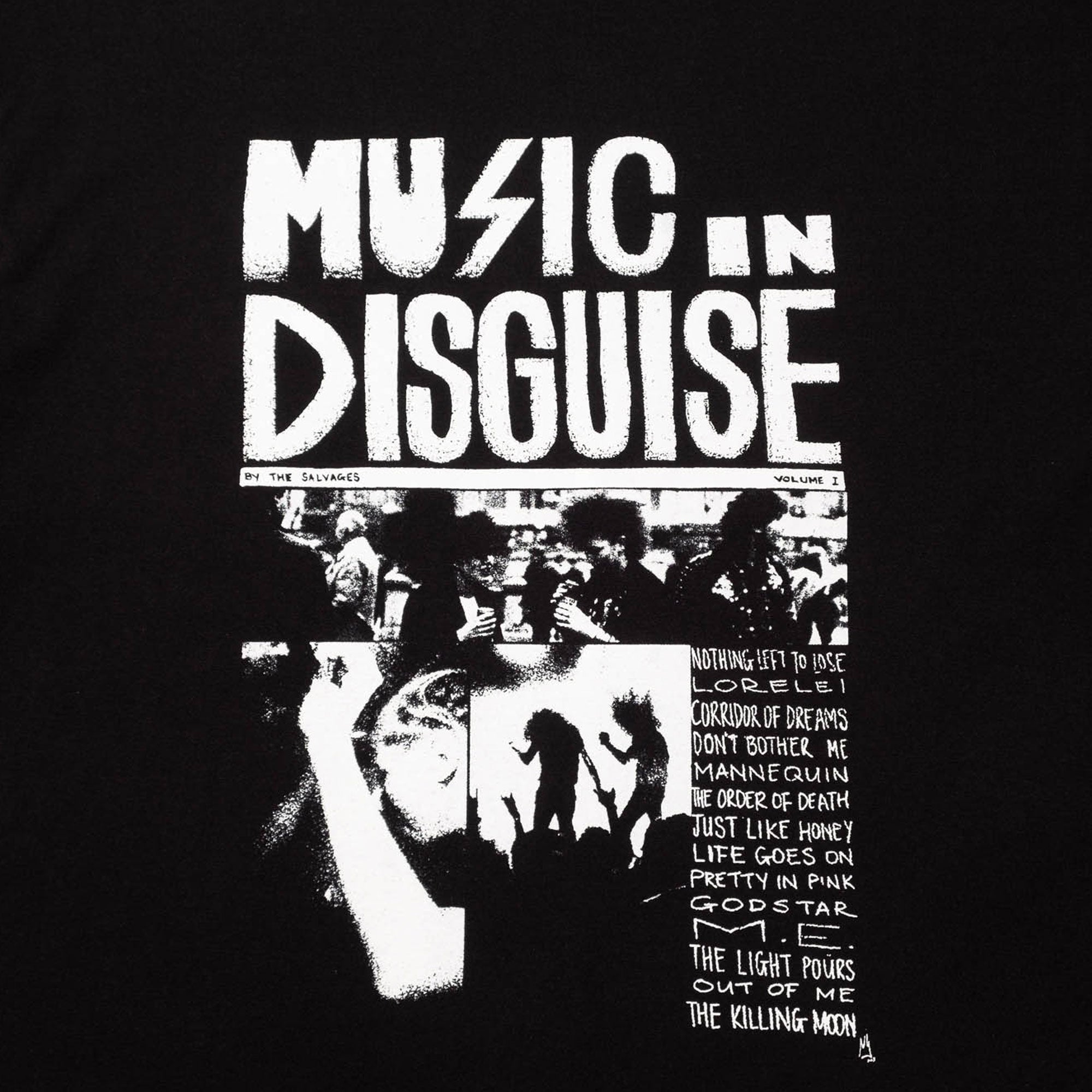 The Salvages Music In Disguise Vol I T-Shirt - Black