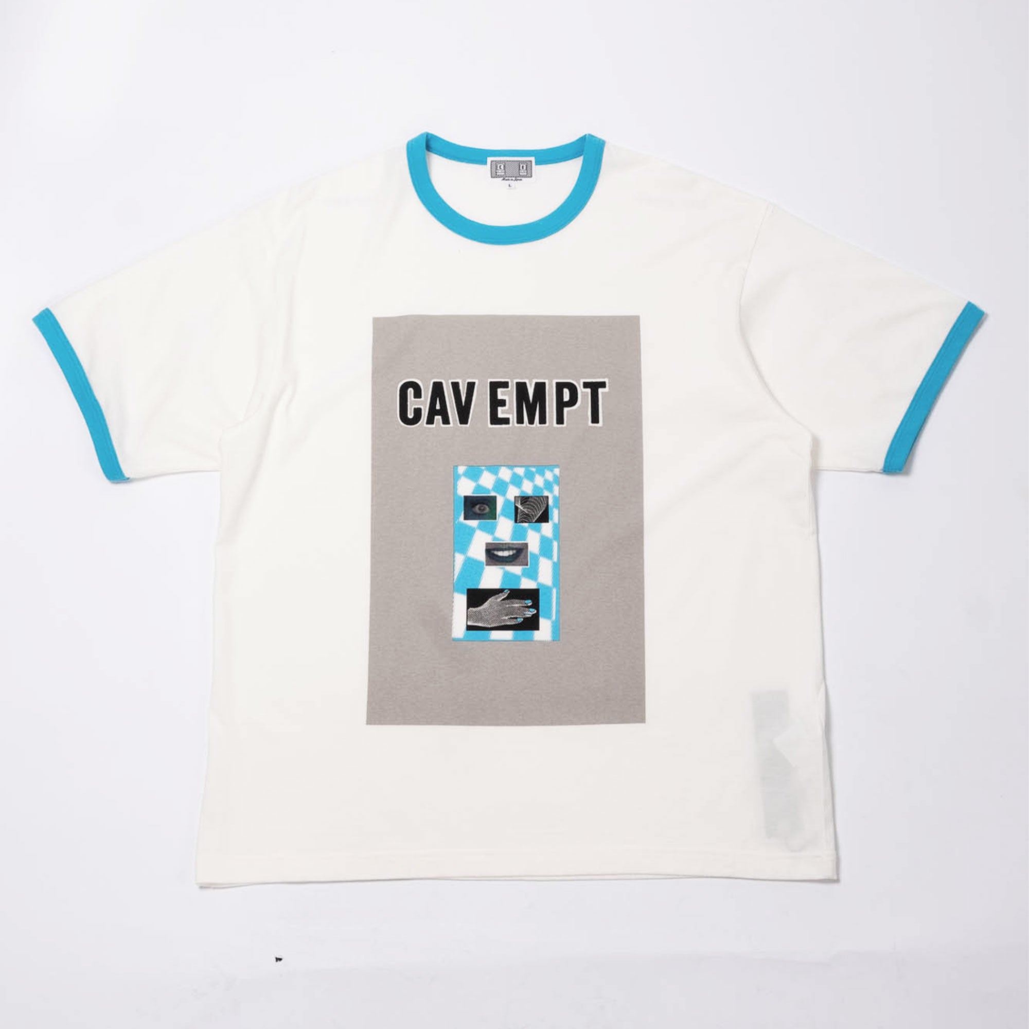 Cav Empt Contentless Freedom Ringer T-Shirt - White