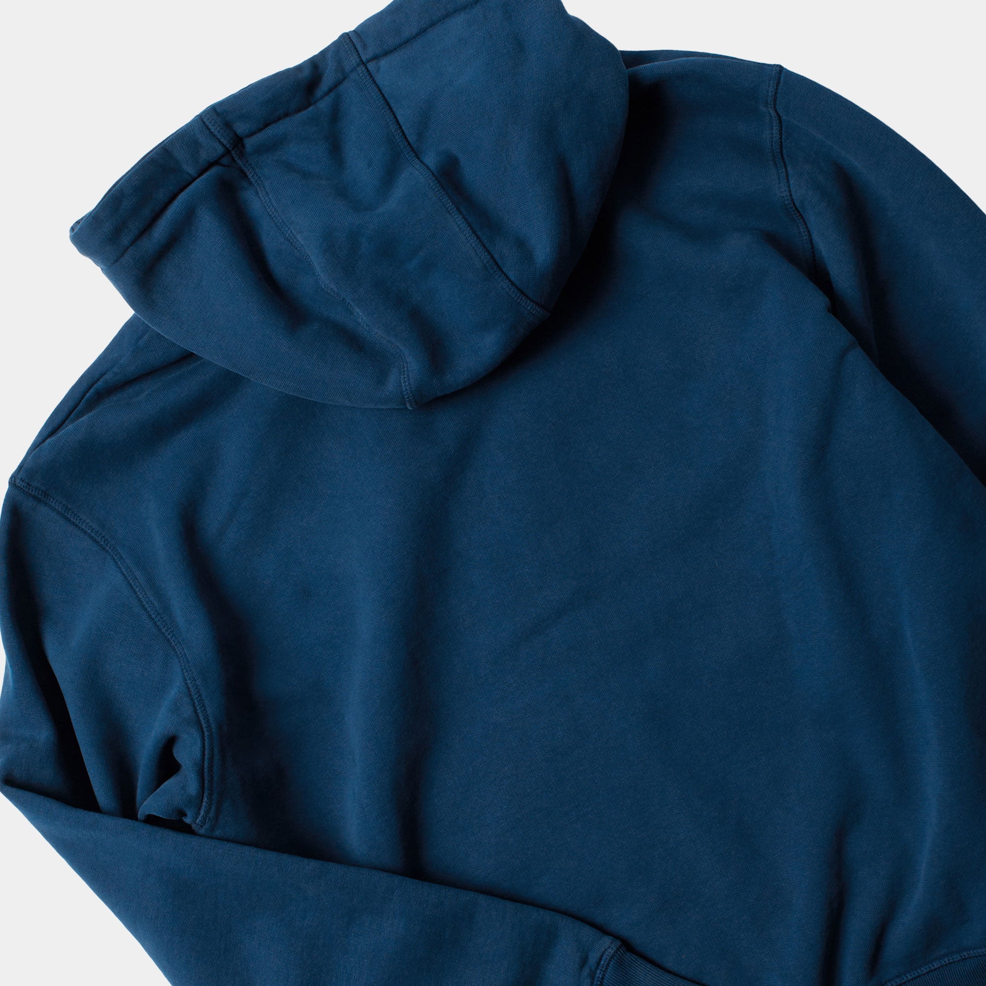 By Parra 1976 Logo Zip Hooded Sweatshirt - Blue