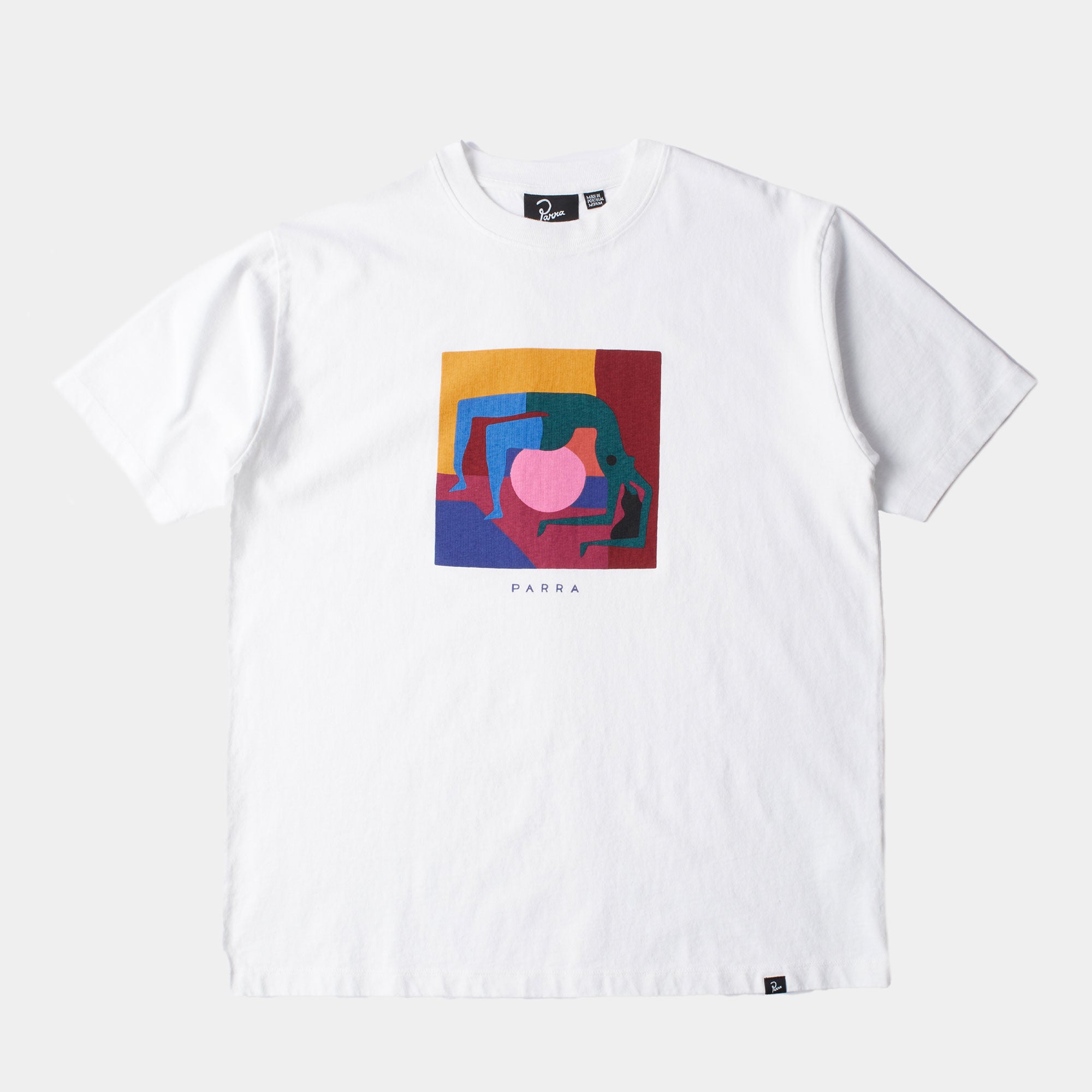 By Parra Yoga Balled T-Shirt - White