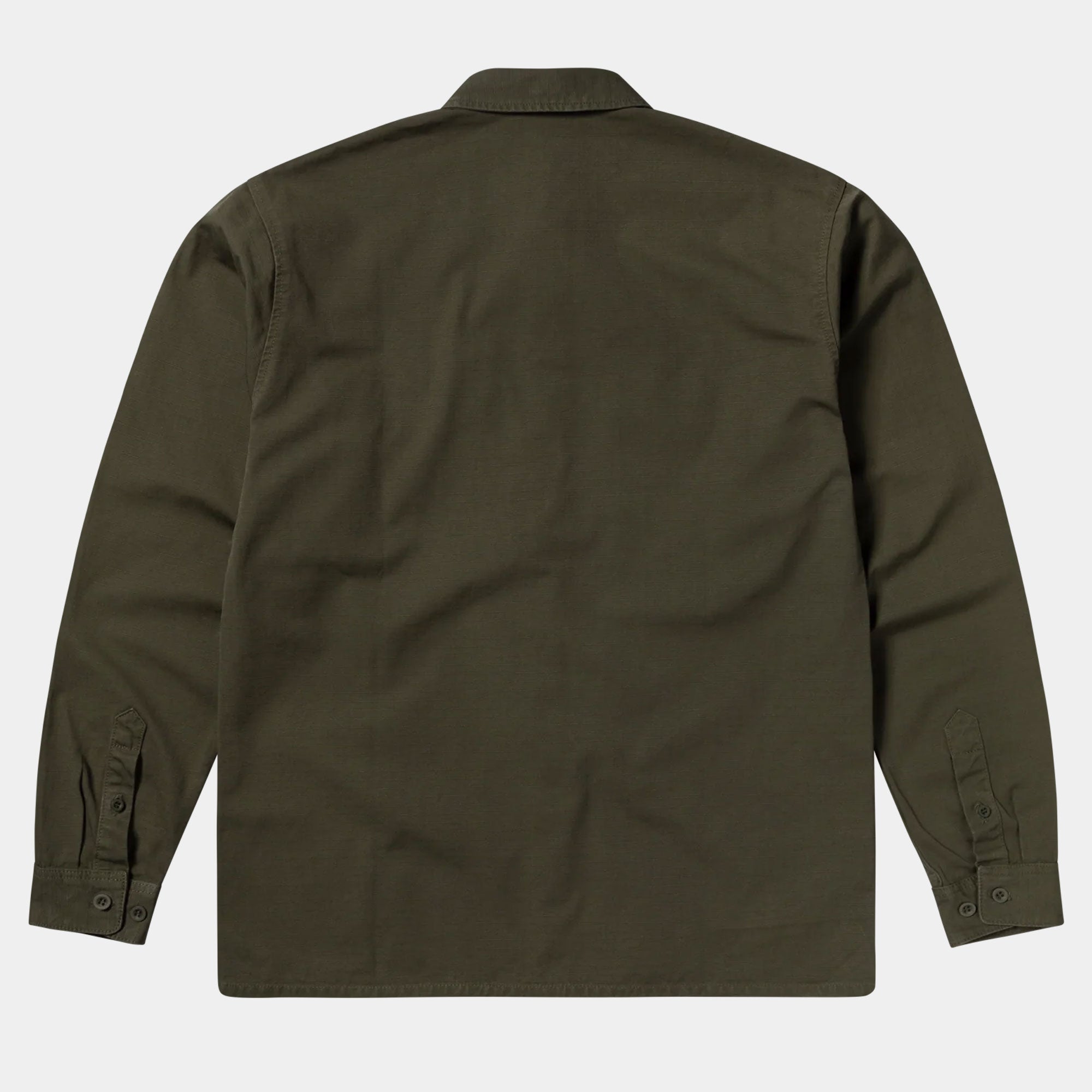 No Problemo Mini Problemo LS Work Shirt- Olive