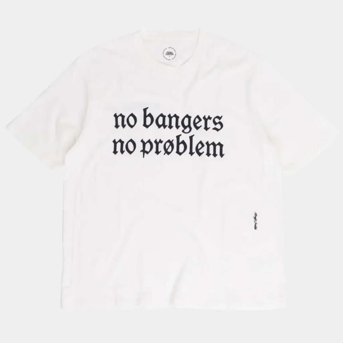 ACMH No Bangers T-Shirt - Off White
