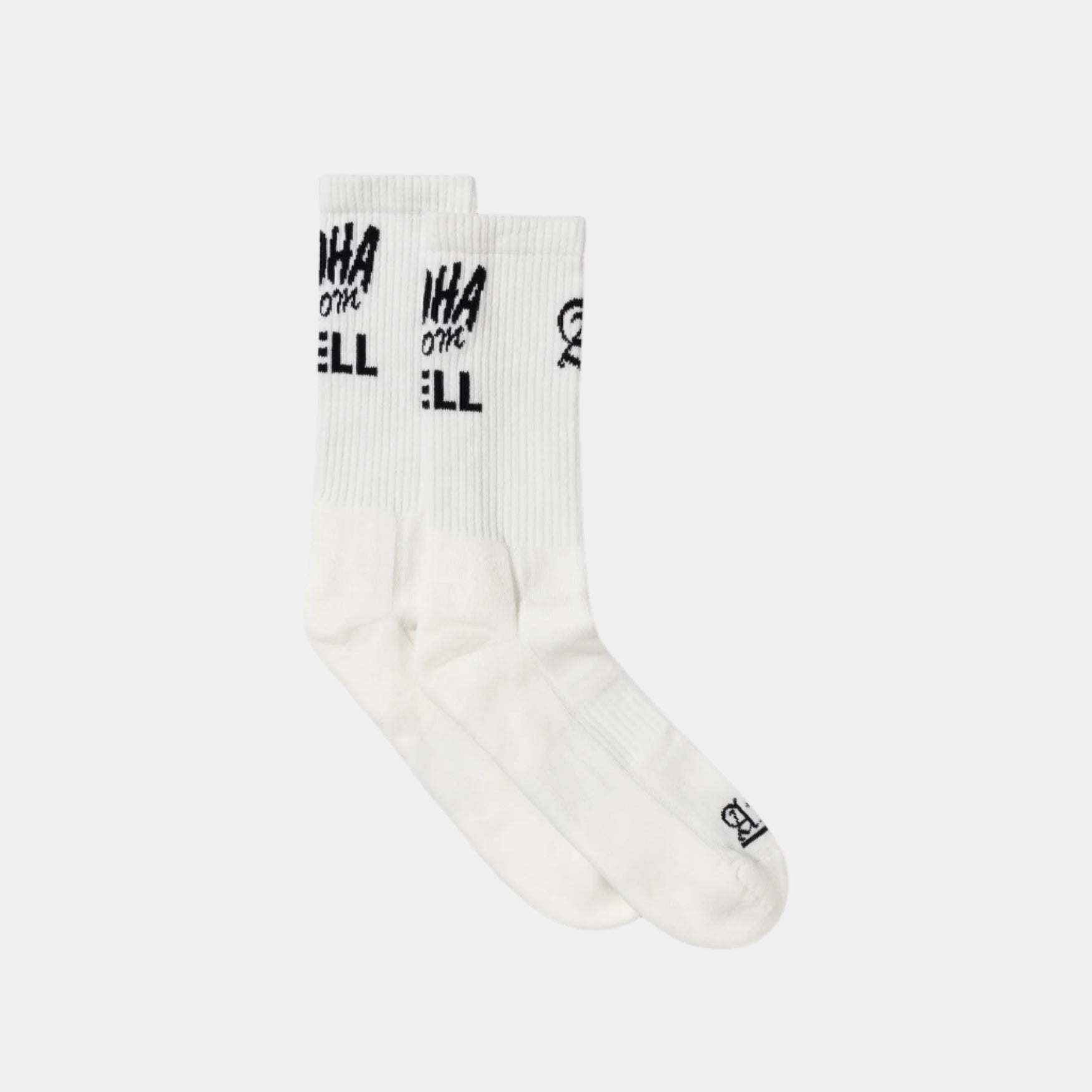 Aries Aloha From Hell Sock - White