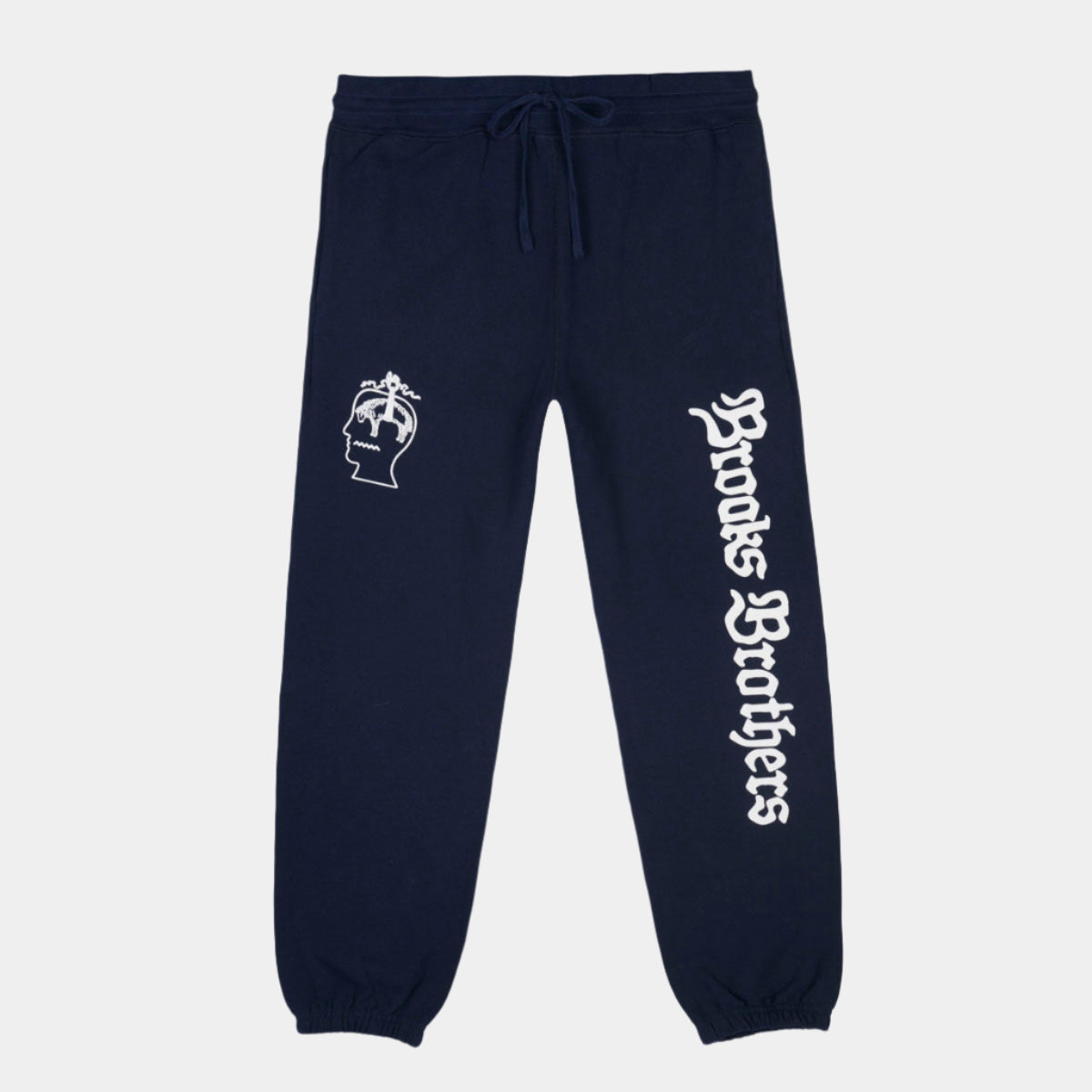 Brain Dead x Brooks Brothers Collegiate Sweatpant - Navy